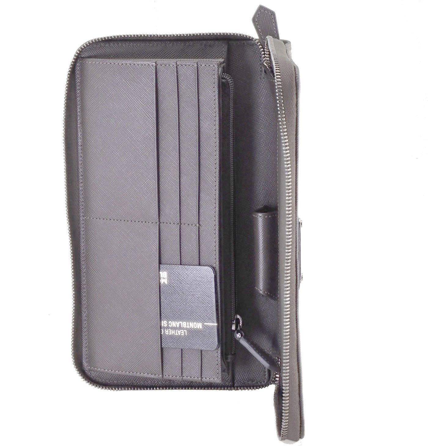 MONTBLANC Geldbörse Meisterstück Signature Ladies MB107839 Travel Wallet Leder, mit Montblanc Emblem und Prägung