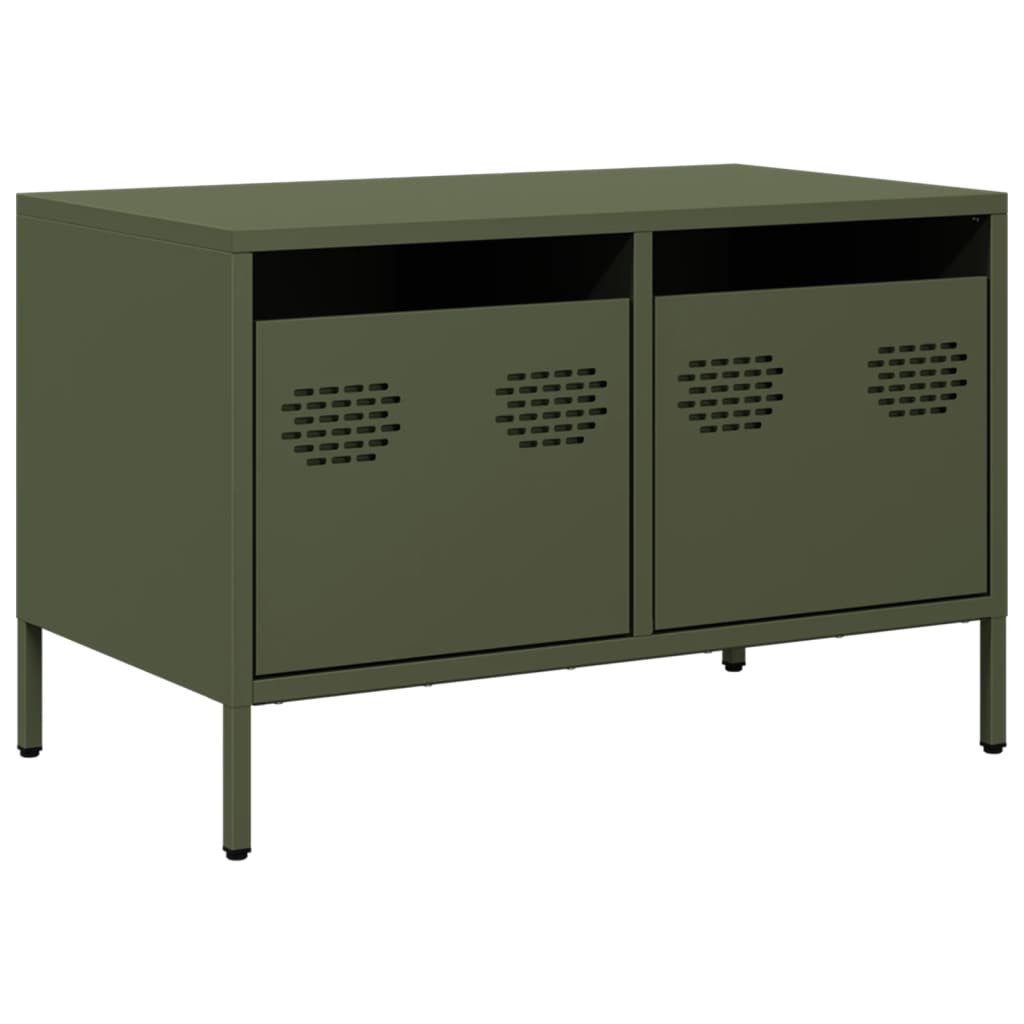 vidaXL TV-Schrank TV-Schrank Olivgrün 68x39x43,5 cm günstig online kaufen