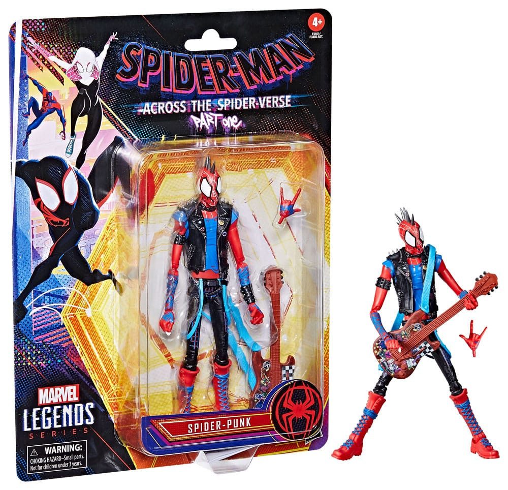 Hasbro Actionfigur Marvel Legends Spider-Man Across The Spider-Verse Part One Spider-Punk