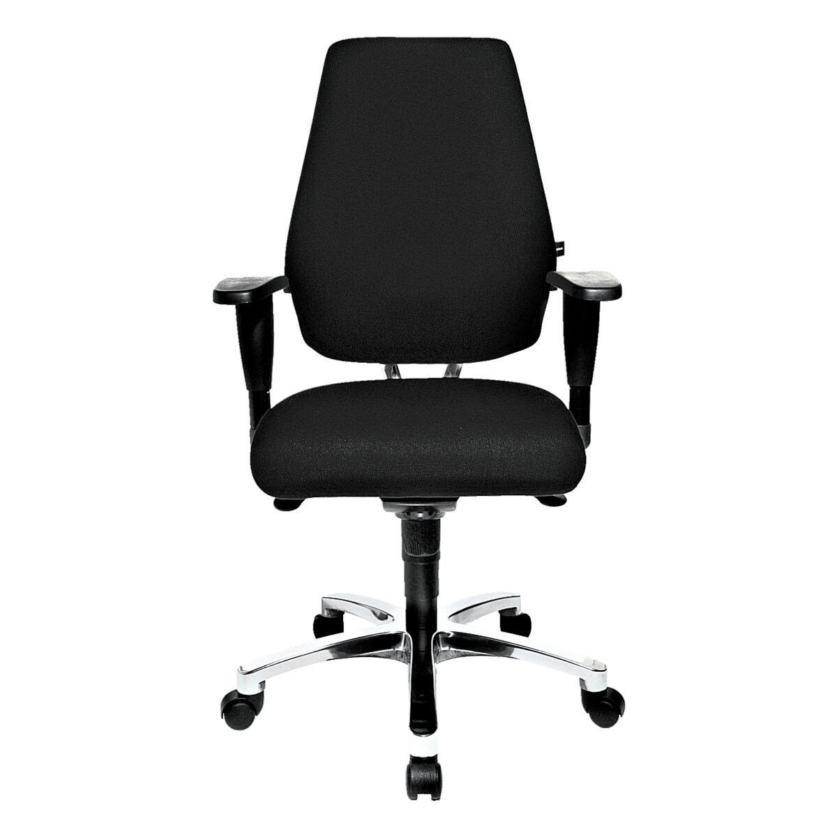 TOPSTAR Schreibtischstuhl Sitness 30, Flachsitz Armlehnen, mit schwarz und Body-Balance-Tec