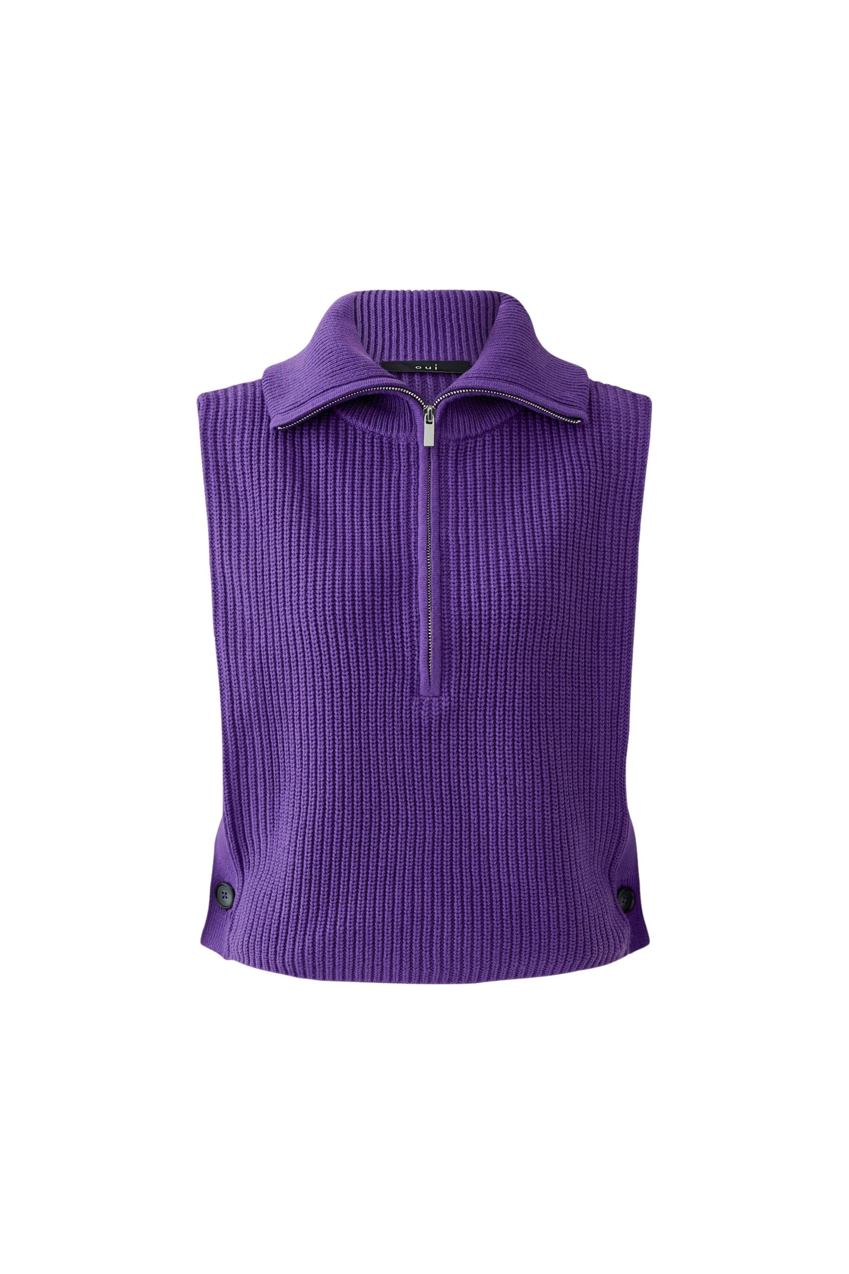 Oui T-Shirt Pullunder, amaranth purple