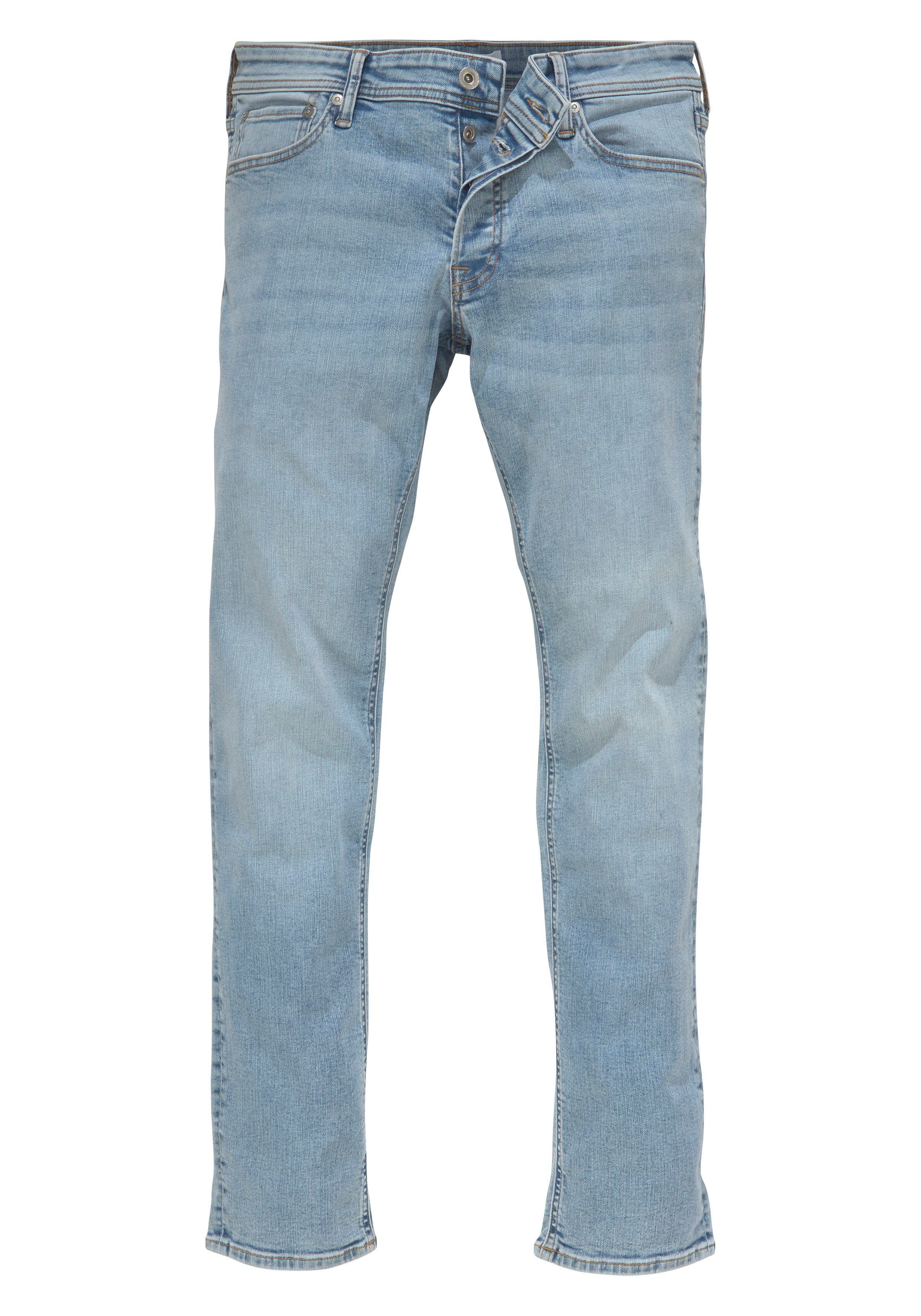 Slim-fit-Jeans JJIGLENN – Jeans mit Stretch und figurbetonter Silhouette