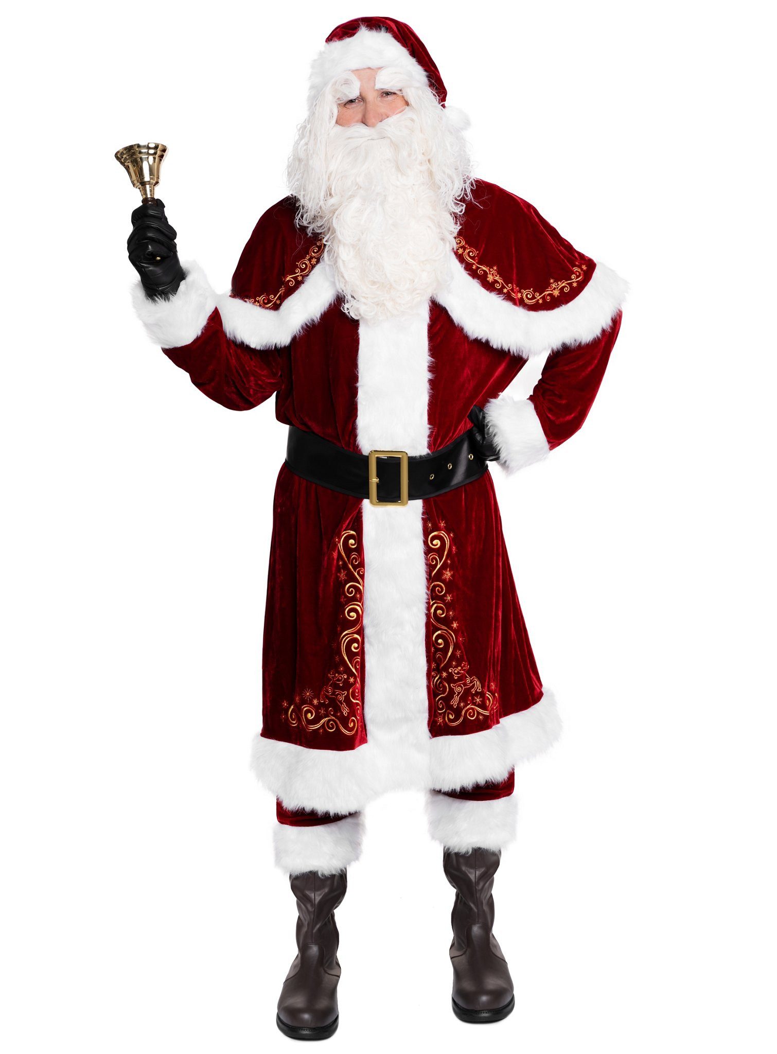 In Character Kostüm Nostalgischer Sankt Nikolaus, Hochwertiges Kostüm für die besinnlichste Zeit des Jahres
