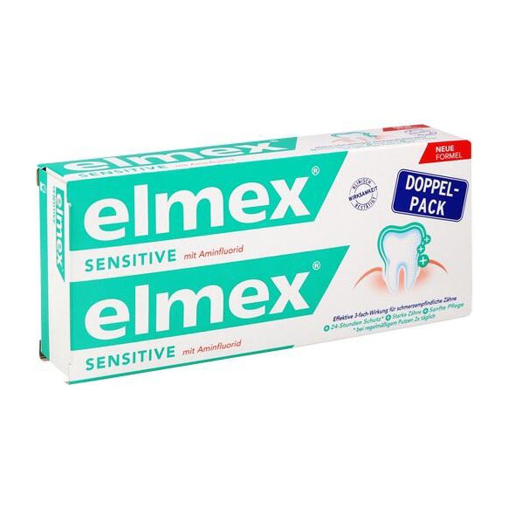 Zahnpasta ELMEX SENSITIVE Zahnpasta Doppelpack, 150 ml