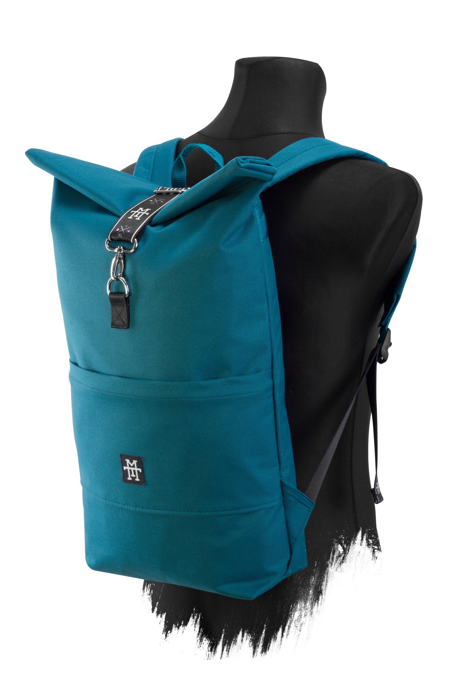 Manufaktur13 Tagesrucksack Roll-Top Backpack - Rucksack mit Rollverschluss, wasserabweisend