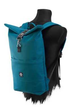 Manufaktur13 Tagesrucksack Roll-Top Backpack - Rucksack mit Rollverschluss, wasserdicht/wasserabweisend, verstellbare Gurte