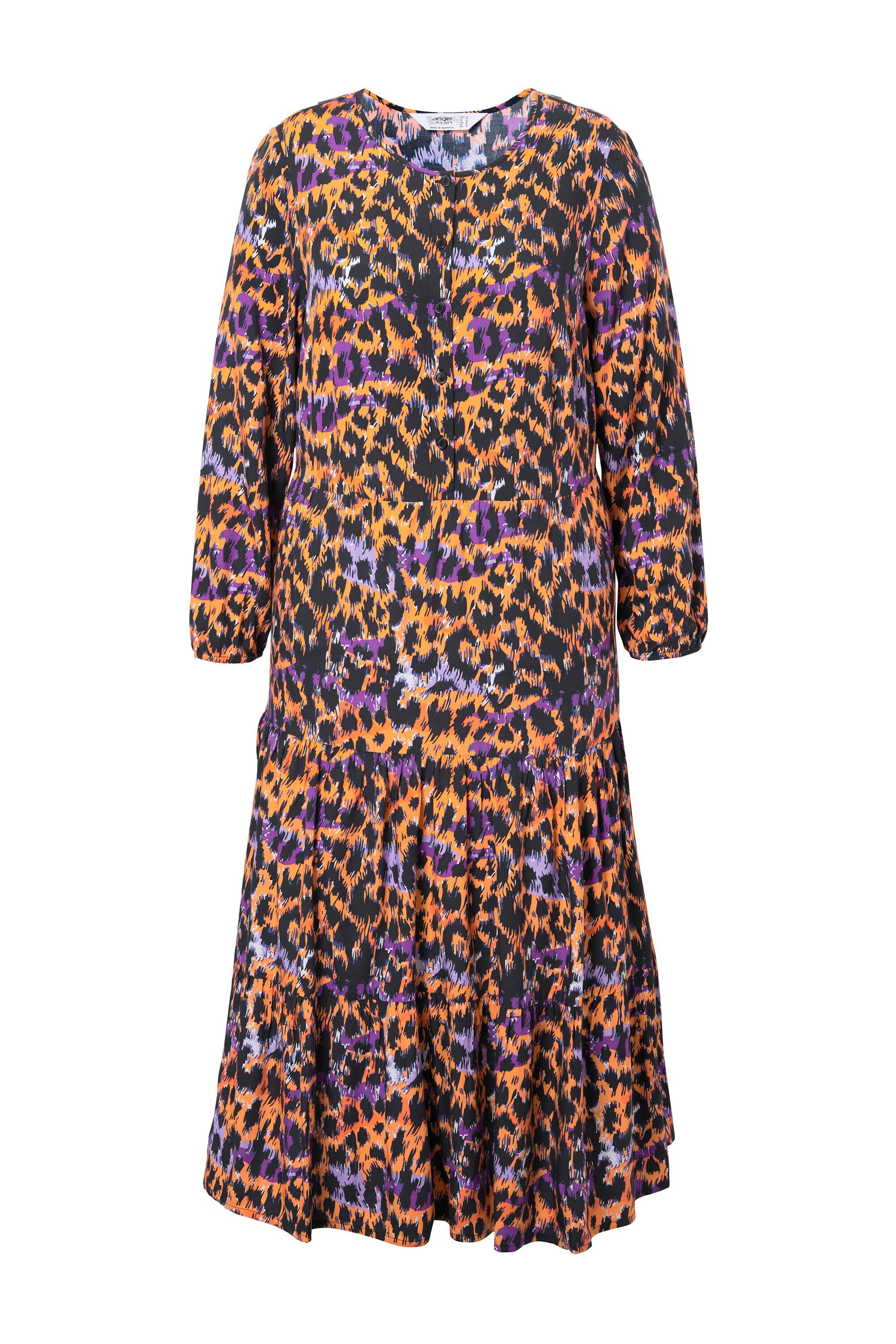 Angel of Style Jerseykleid Maxikleid Color-Leomuster günstig online kaufen