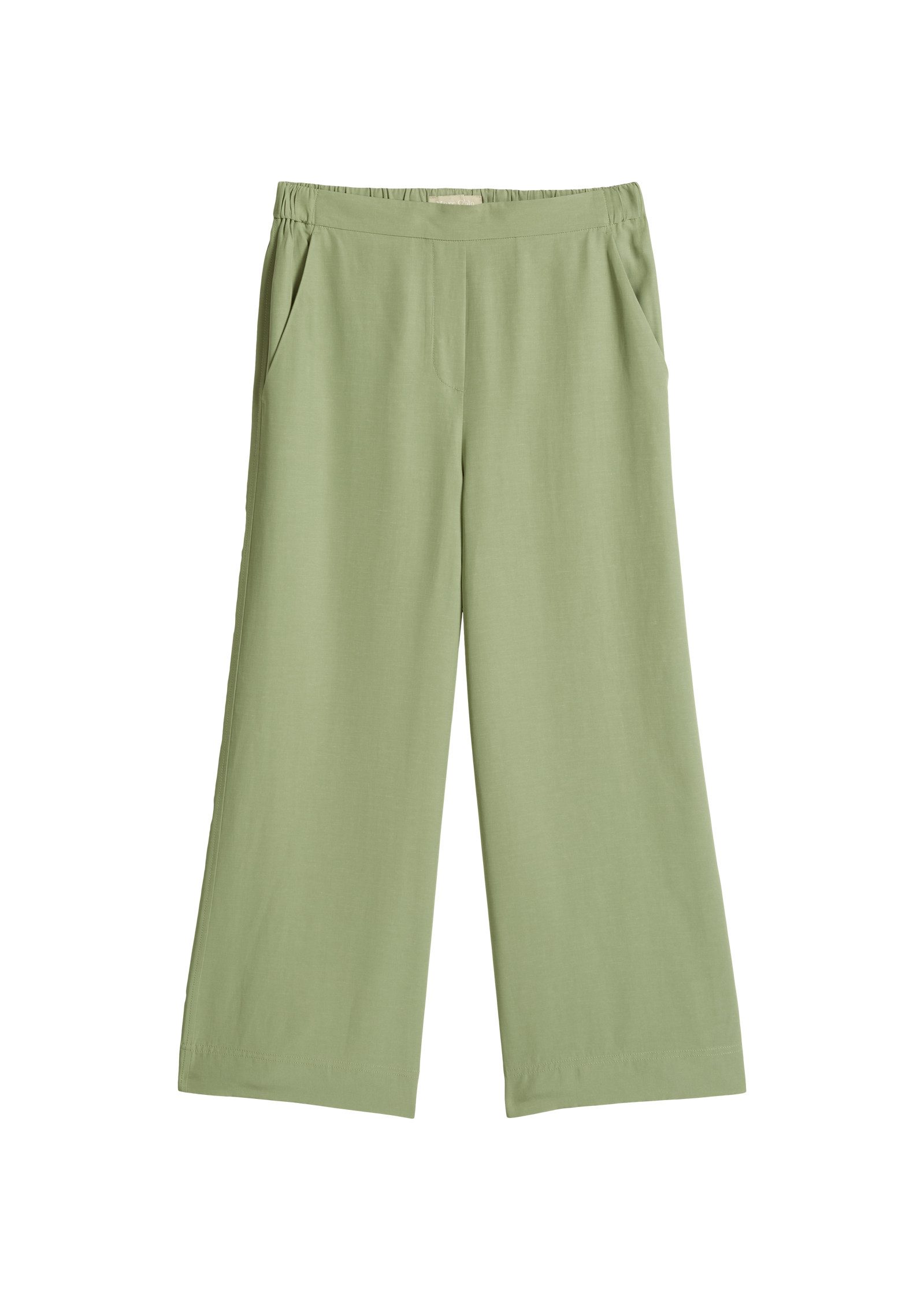 Chinohose aus Lyocell-Leinen-Mix