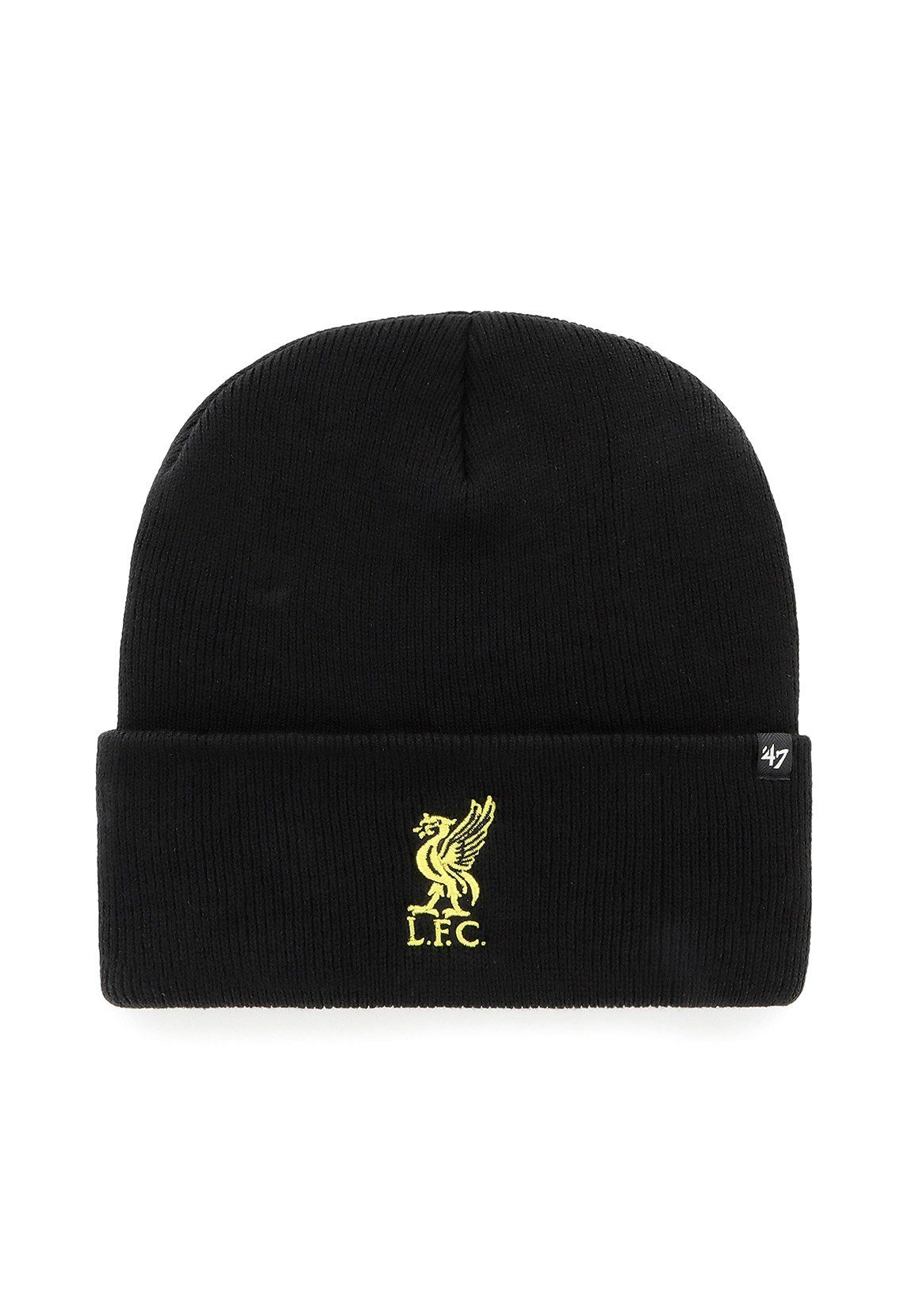 '47 Brand Beanie 47 Brand Beanie EPL-LIVERPOOL FC EPL-HYMKR04ACE-BKC Schwarz Gelb