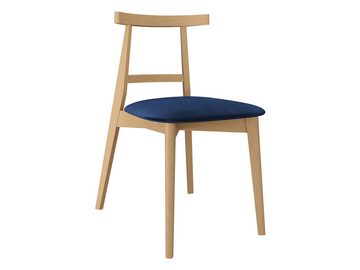 MIRJAN24 Stuhl KT71 (1 Stück), aus Buchenholz, 48x45x75 cm