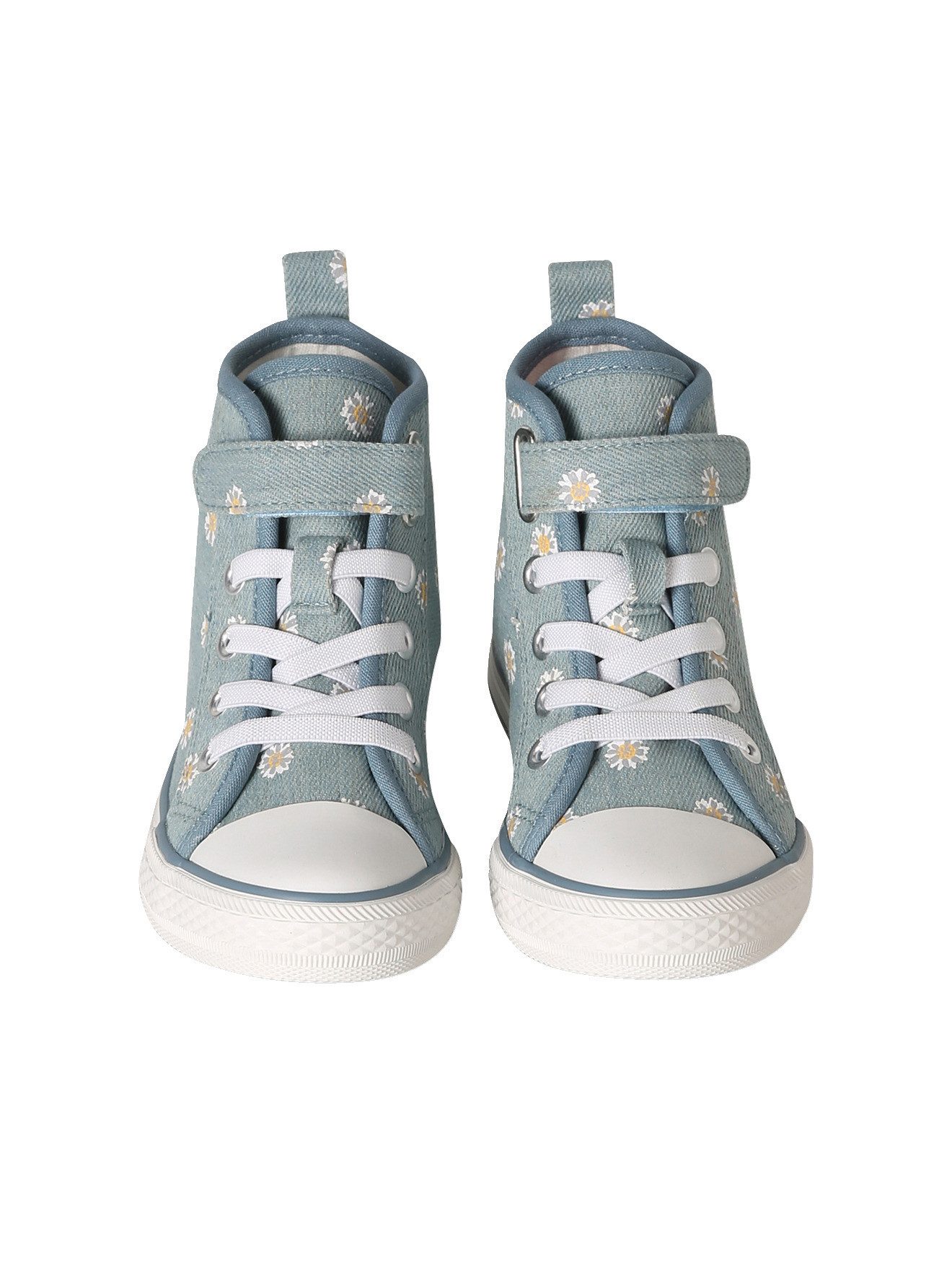 vertbaudet Hohe Stoffsneakers mit Anziehtrick Kinder Sneaker – Bild 5 von 5