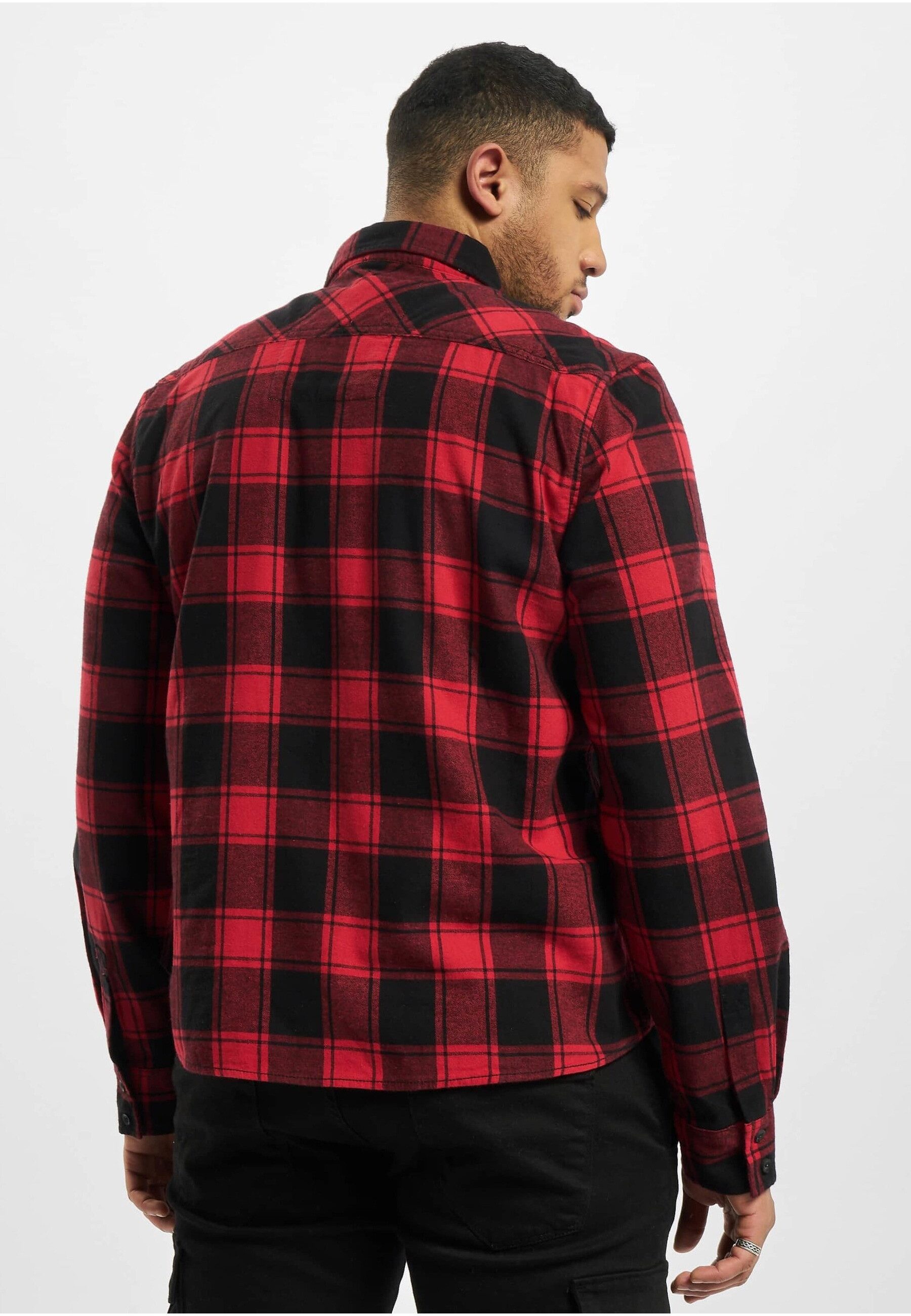Brandit Langarmhemd Brandit Herren Checked Shirt (1-tlg)