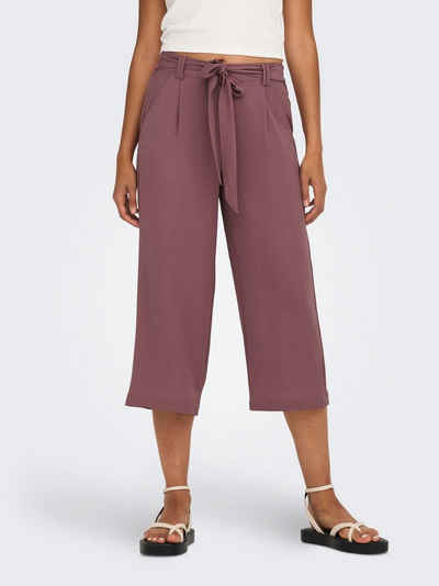 ONLY Palazzohose ONLWINNER PALAZZO CULOTTE PANT NOOS PTM in uni oder gestreiftem Design