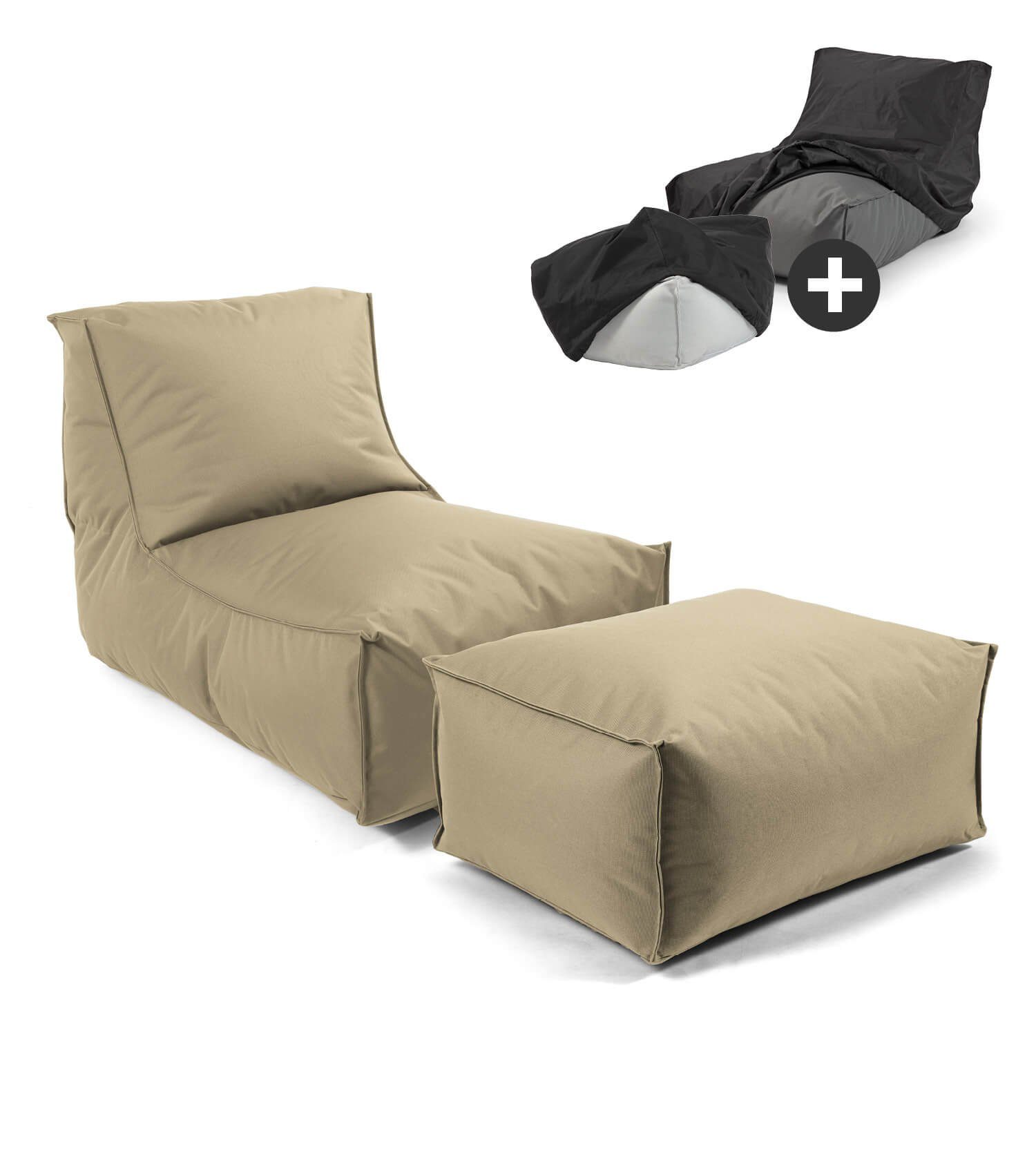 mokebo Sitzsack Der Sundowner (mit Hocker günstig online kaufen