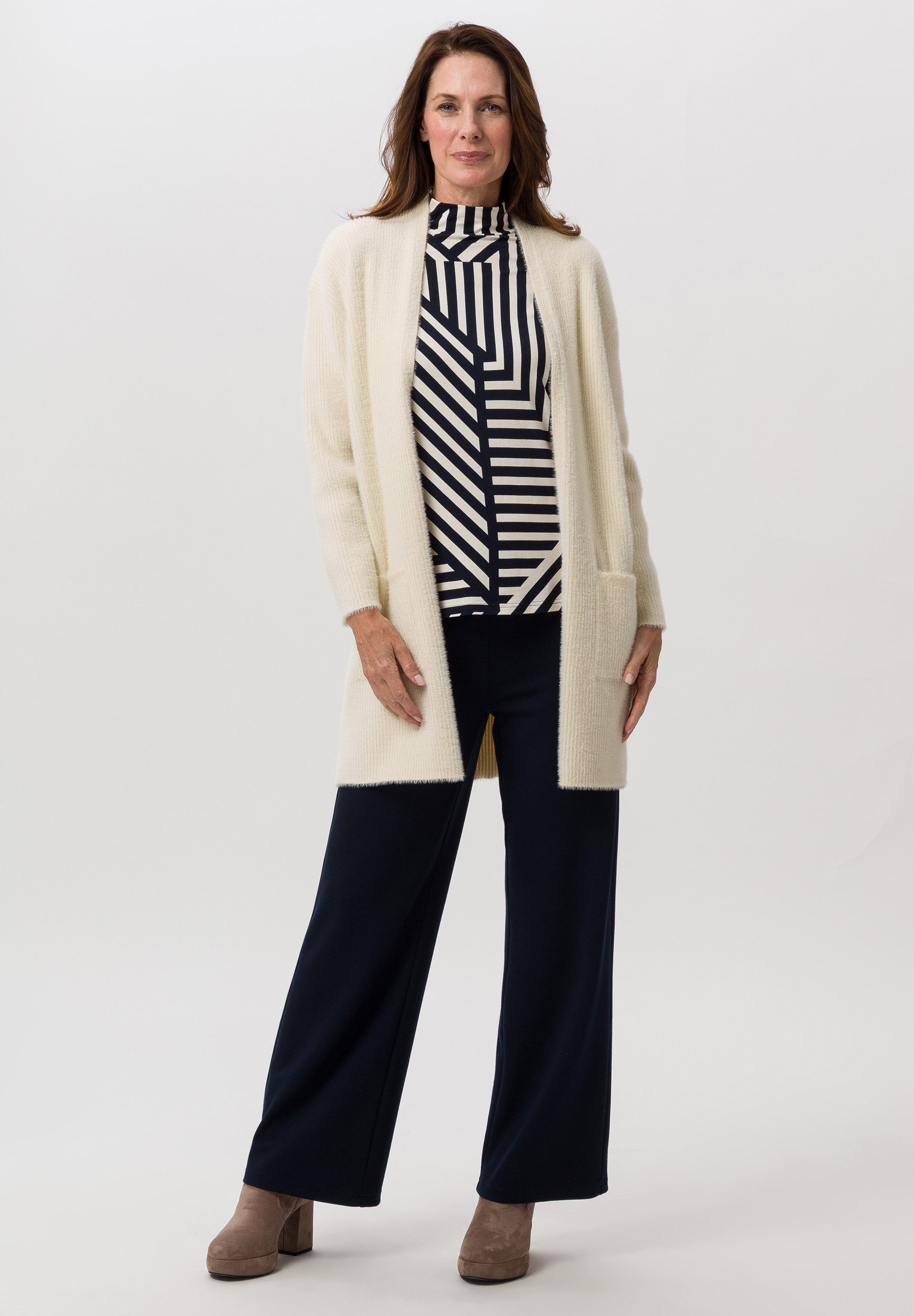 FRANK WALDER Schlupfhose mit modischem Taillengummi