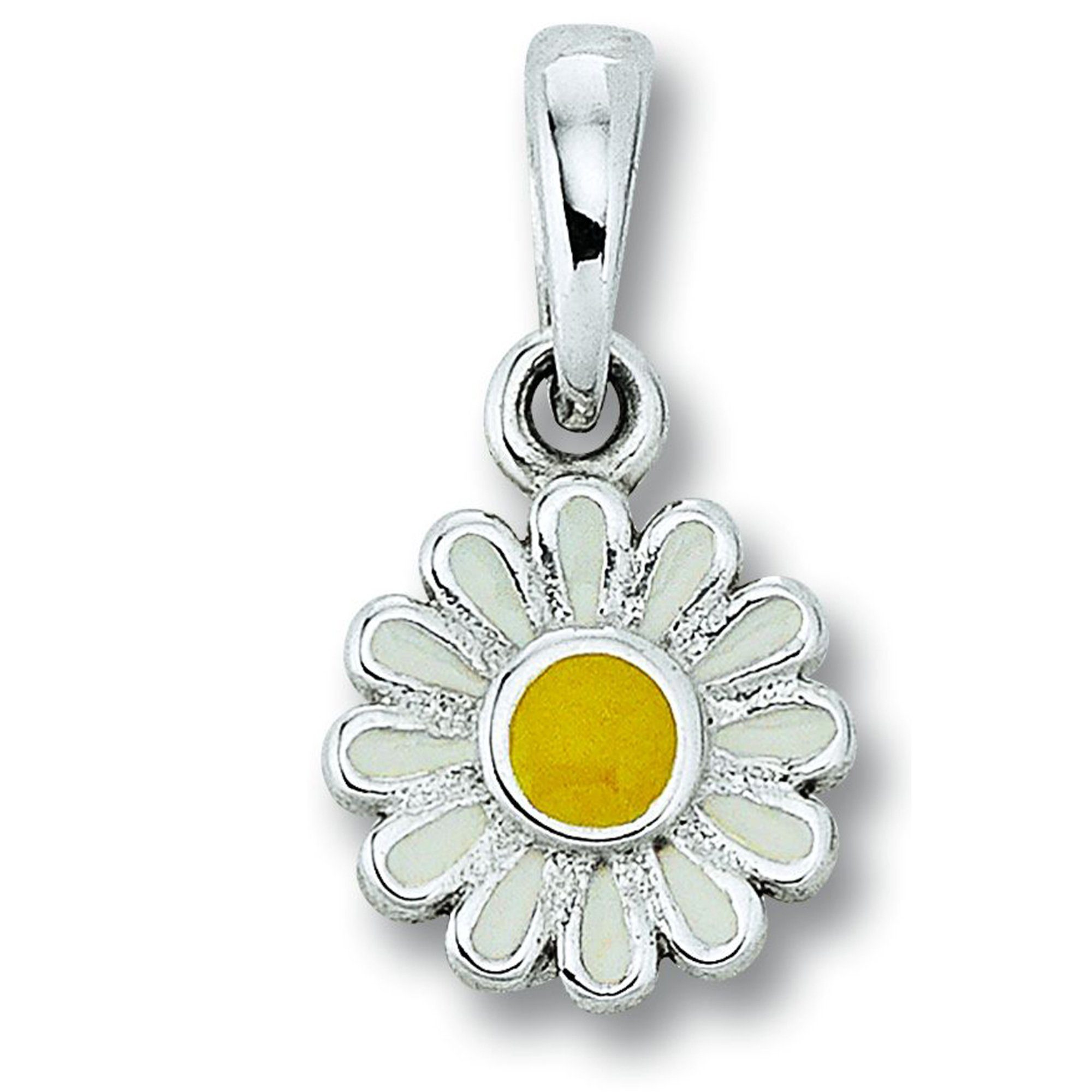 925 Damen Schmuck Anhänger Silber, Blume aus ELEMENT ONE Kettenanhänger Silber Blume