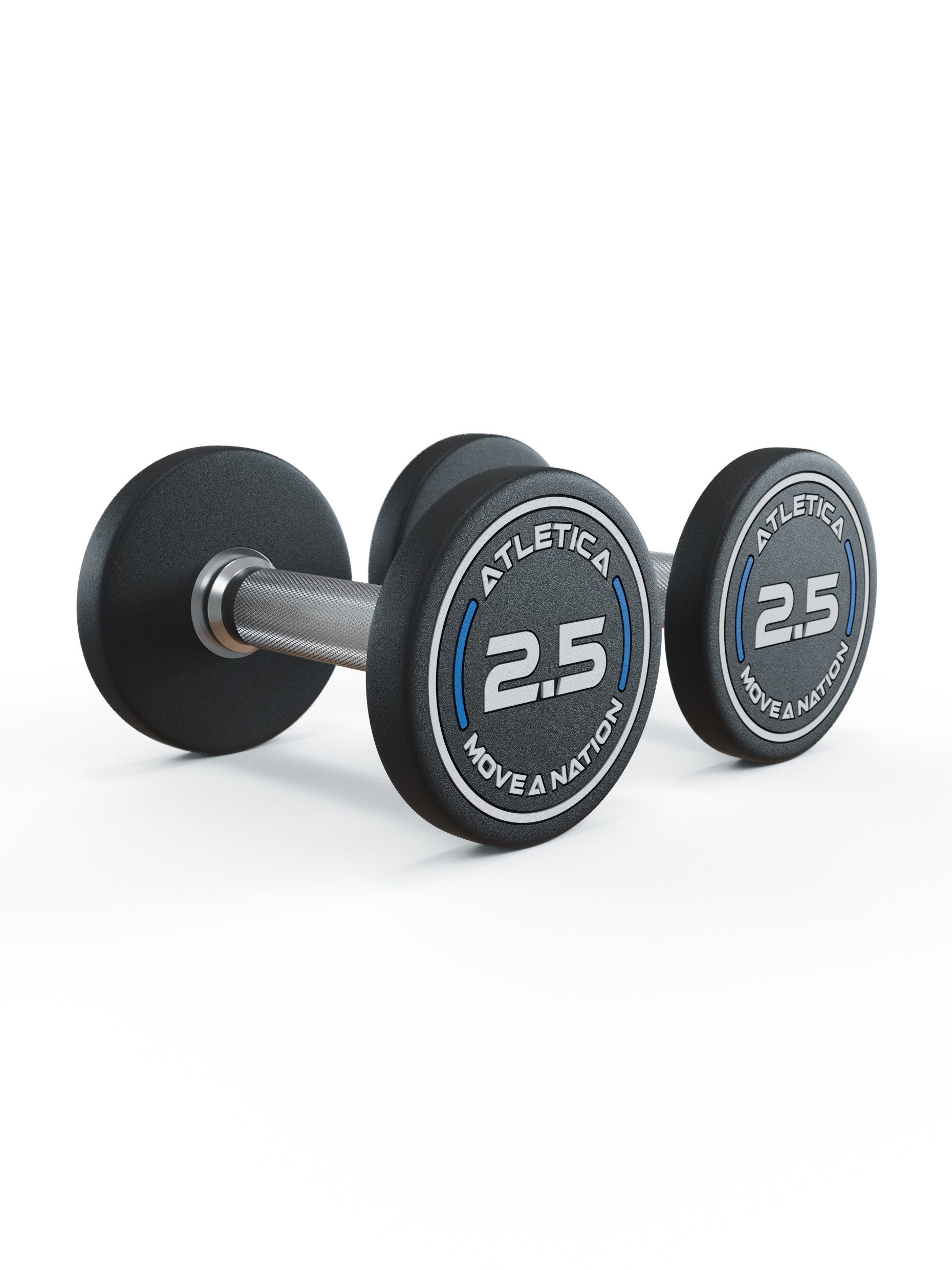 Hantel Rundhanteln Pro, 2.5 - 60kg Paar