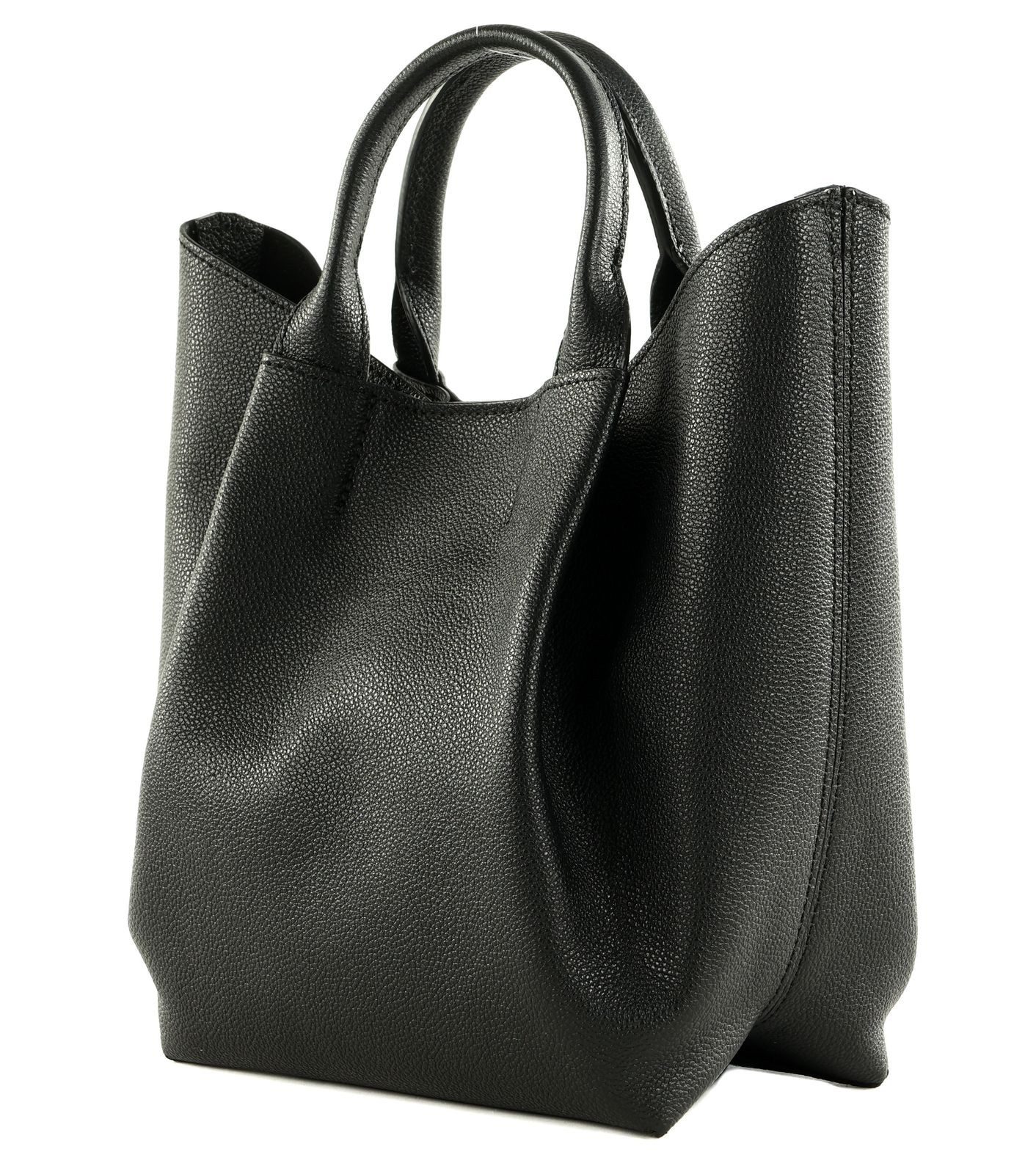 Abro Shopper Shopper Essential (Set, 2-tlg), aus echtem Leder