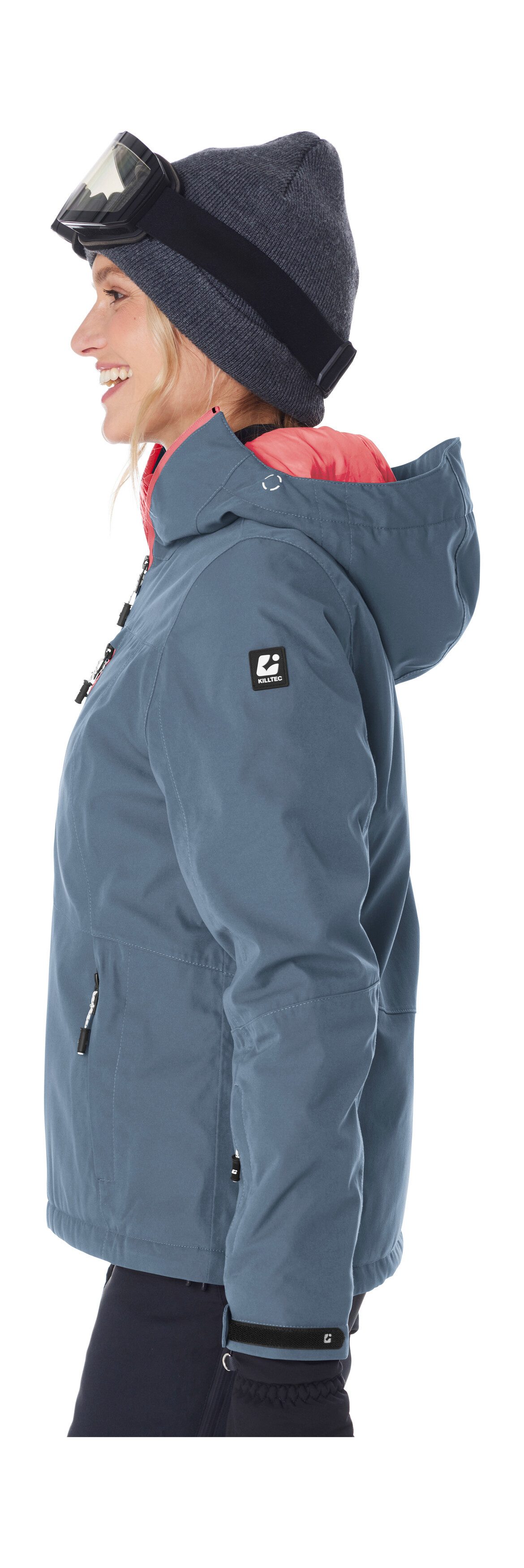 Killtec Skijacke KSW 276 WMN SKI JCKT Wasserdichte Damenjacke mit Schneefang, Atmungsaktivität und Taschen
