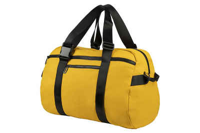 Tucano Laptoptasche Tucano GOMMO Weekender Bag Reisetasche mit Rucksackfunktion in Gelb