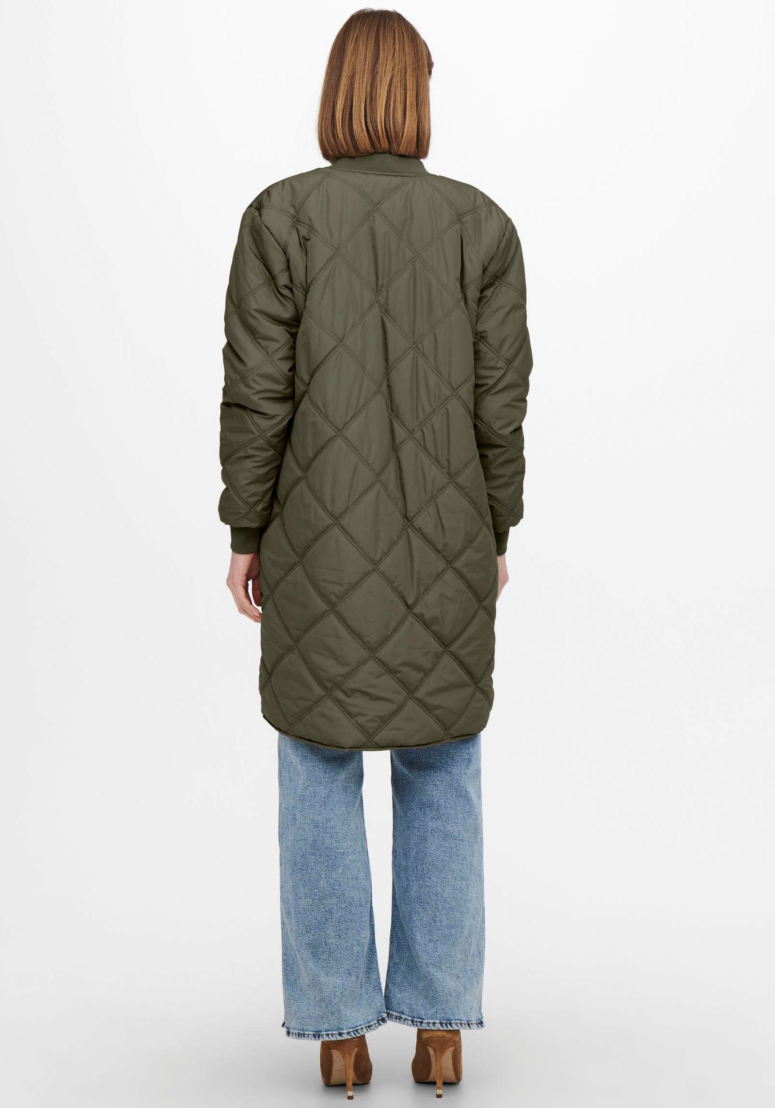 Kalamata JACKET OTW QUILTED QUILT ONLVIOLA Detail:ONION ONLY Steppjacke CS OVERSIZE