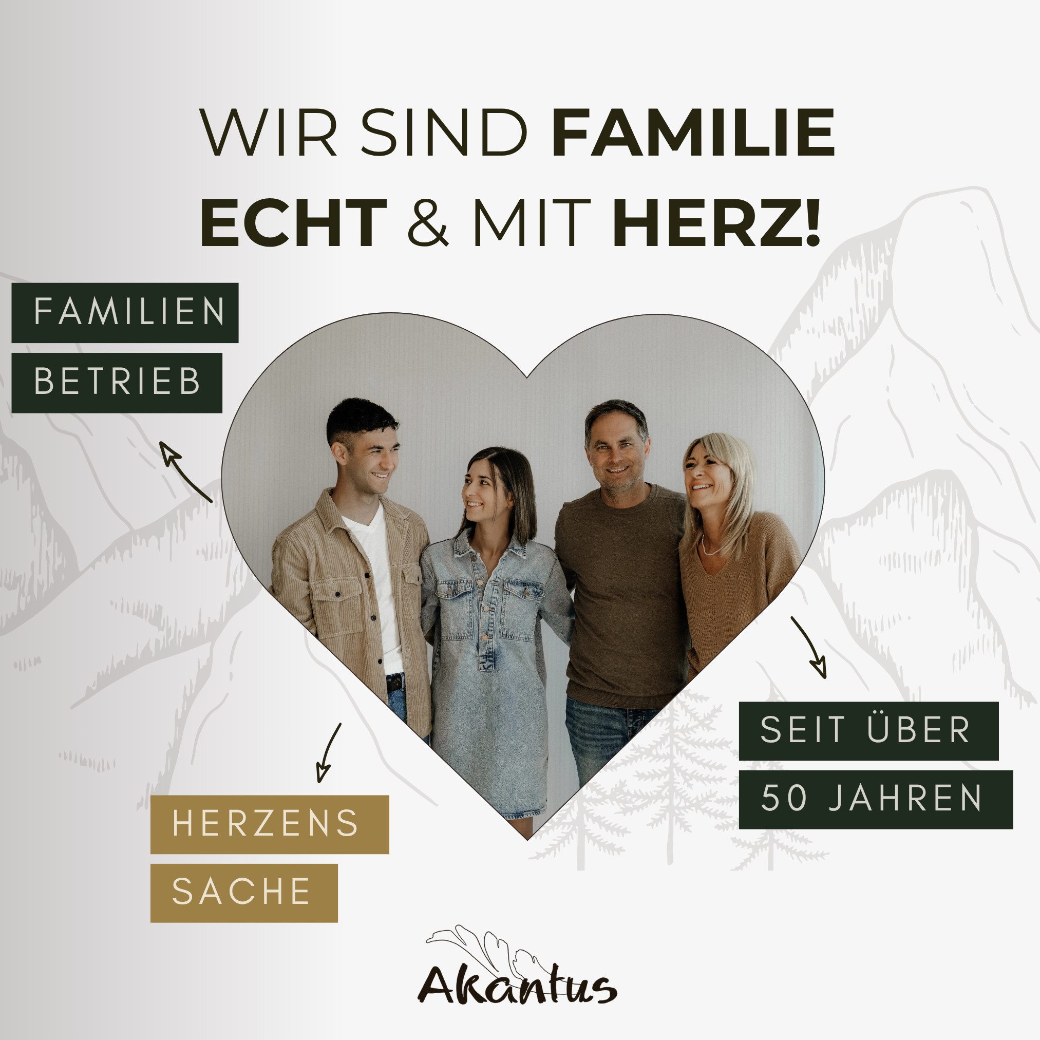 Akantus Krippe Moderne Krippenfiguren aus Holz: 11-teiliges Set (gebeizt), holzgeschnitzt, handbemalt, Ahornholz, Made in Südtirol