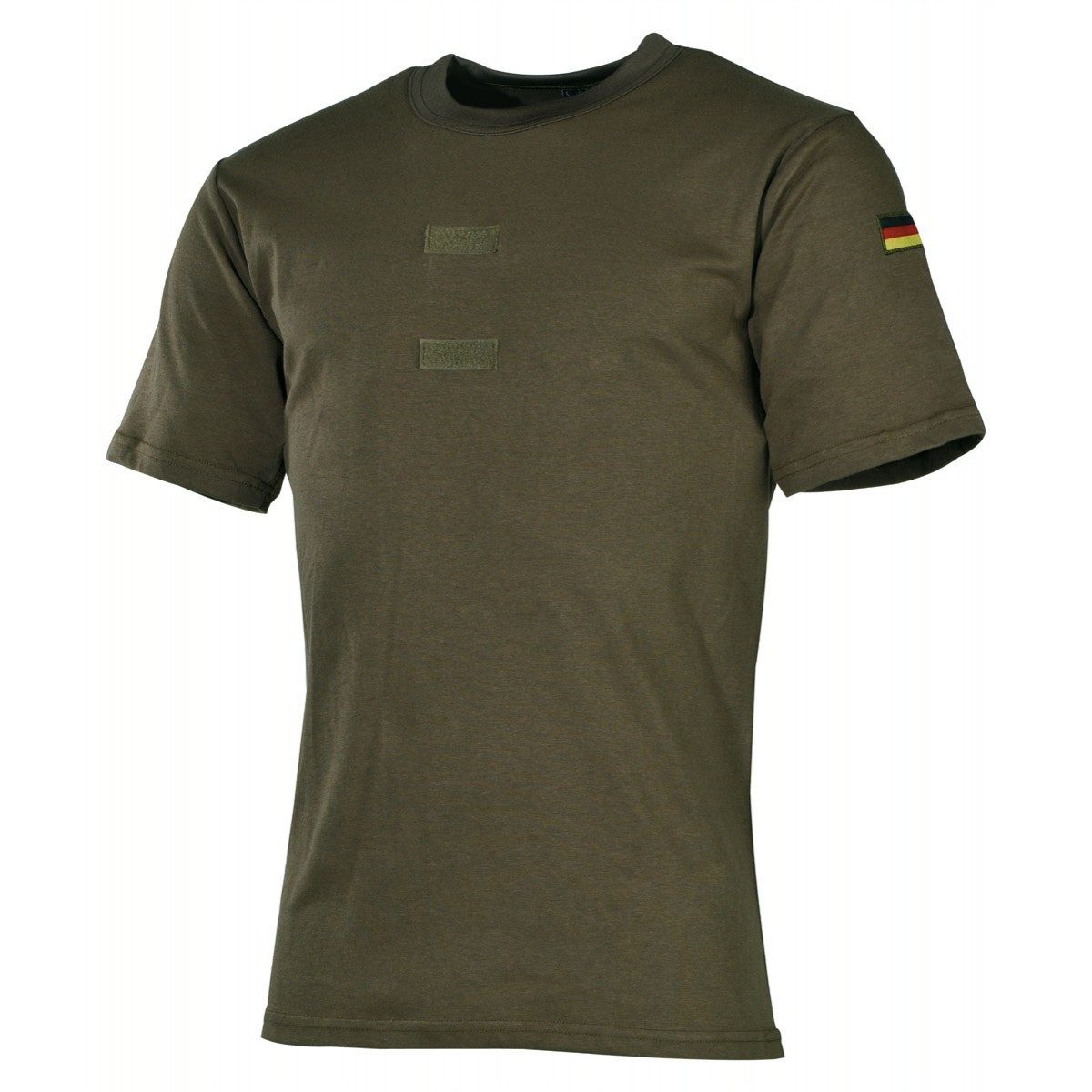 Unterhemd BW Tropenunterhemd mit Klett und Abzeichen.