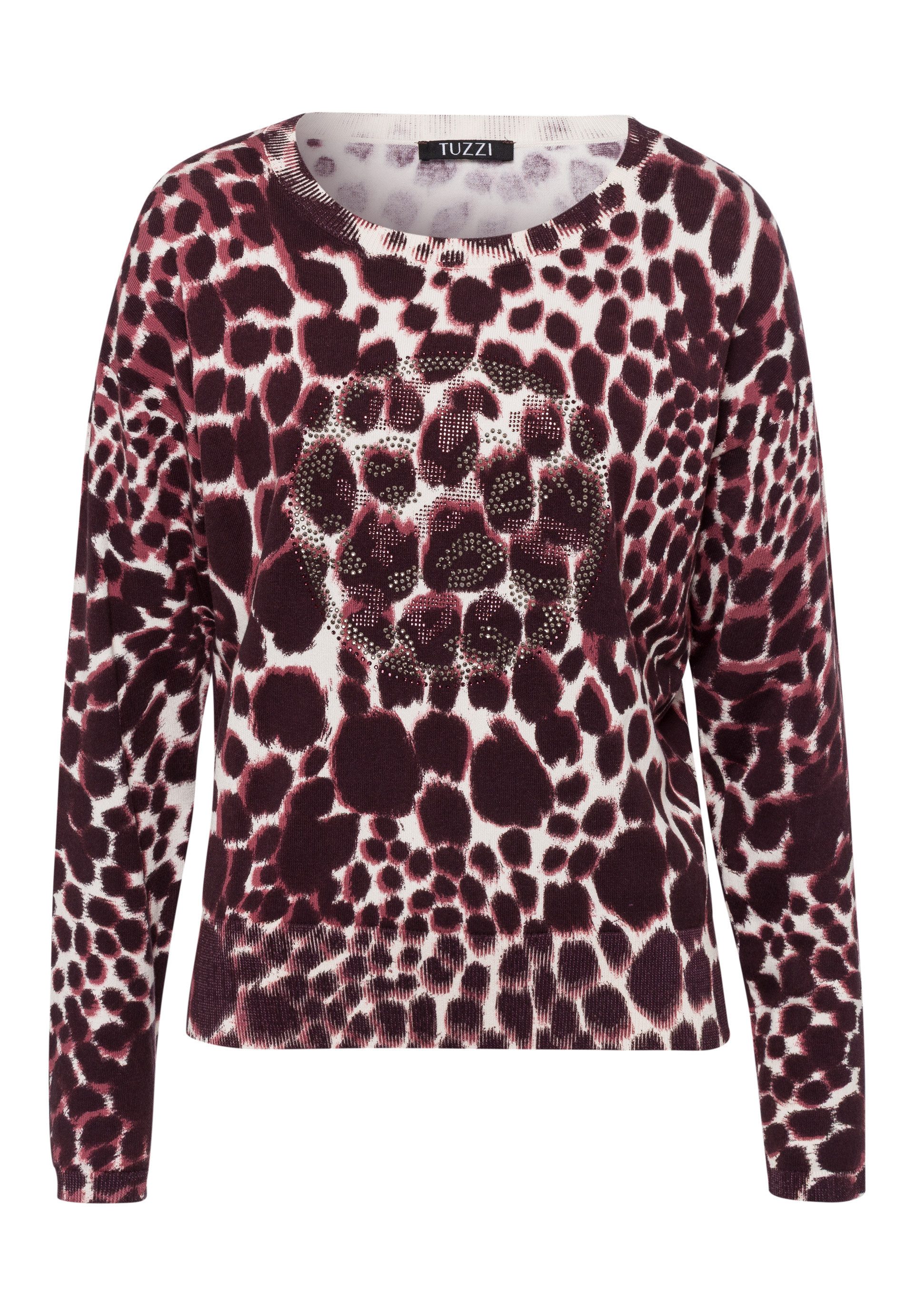 TUZZI Strickpullover mit Strass-Details günstig online kaufen