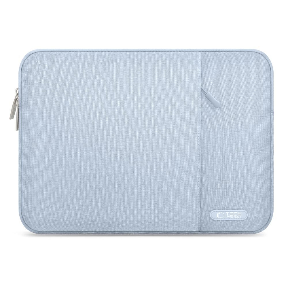 TECH PROTECT Laptoptasche Notebooktasche Schutzhülle Transporttasche (Spar-Set, 1-tlg., 36 x 26, 5 x 2 cm leicht), Reißverschluss, Vordertasche, gepolstert
