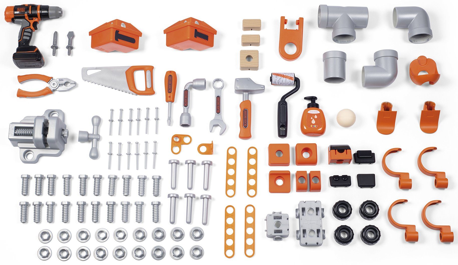 Smoby Spielwerkbank Black + Decker, Mega Werkbank Center günstig online kaufen