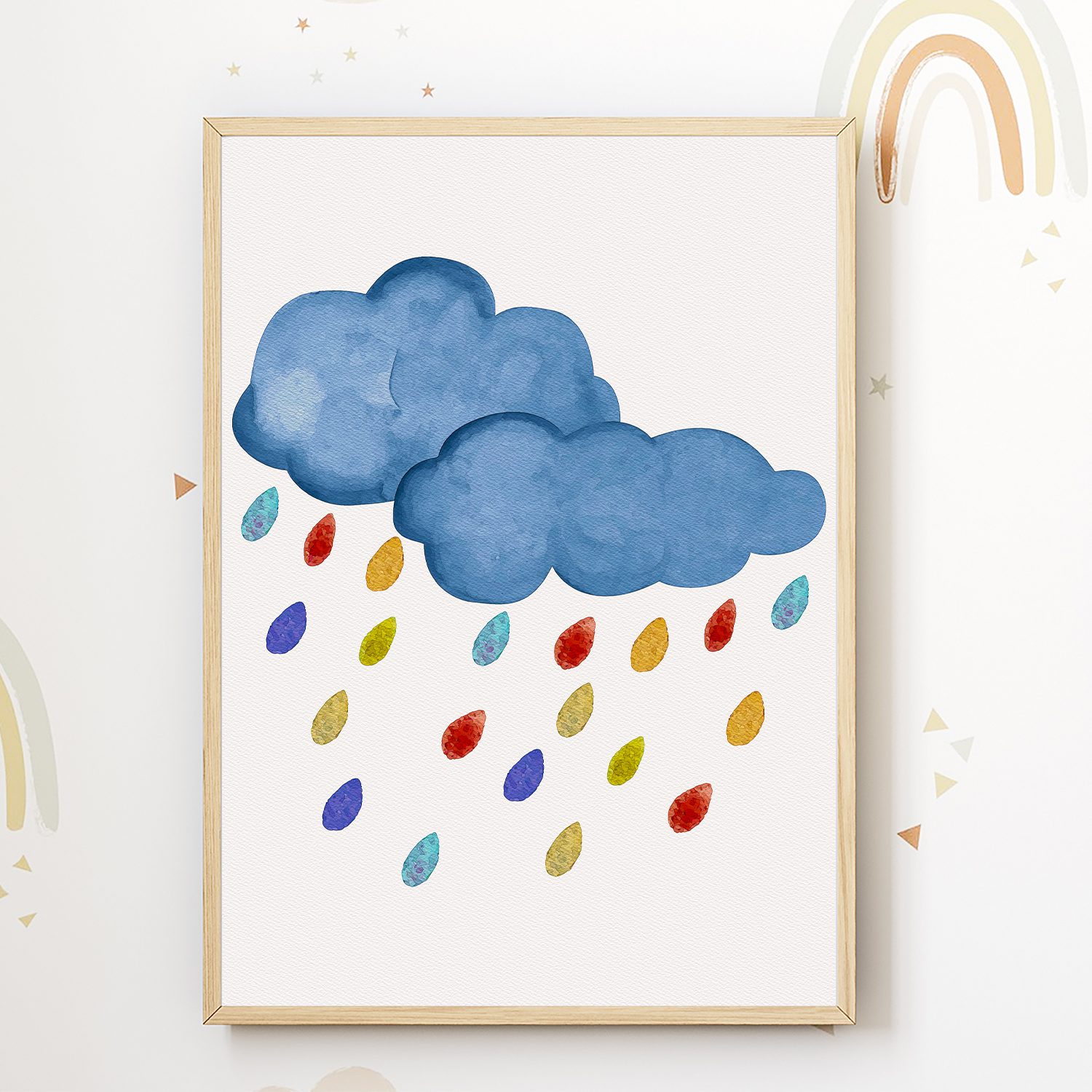 Tigerlino Poster Wolken Sonne Regenbogen 3er günstig online kaufen