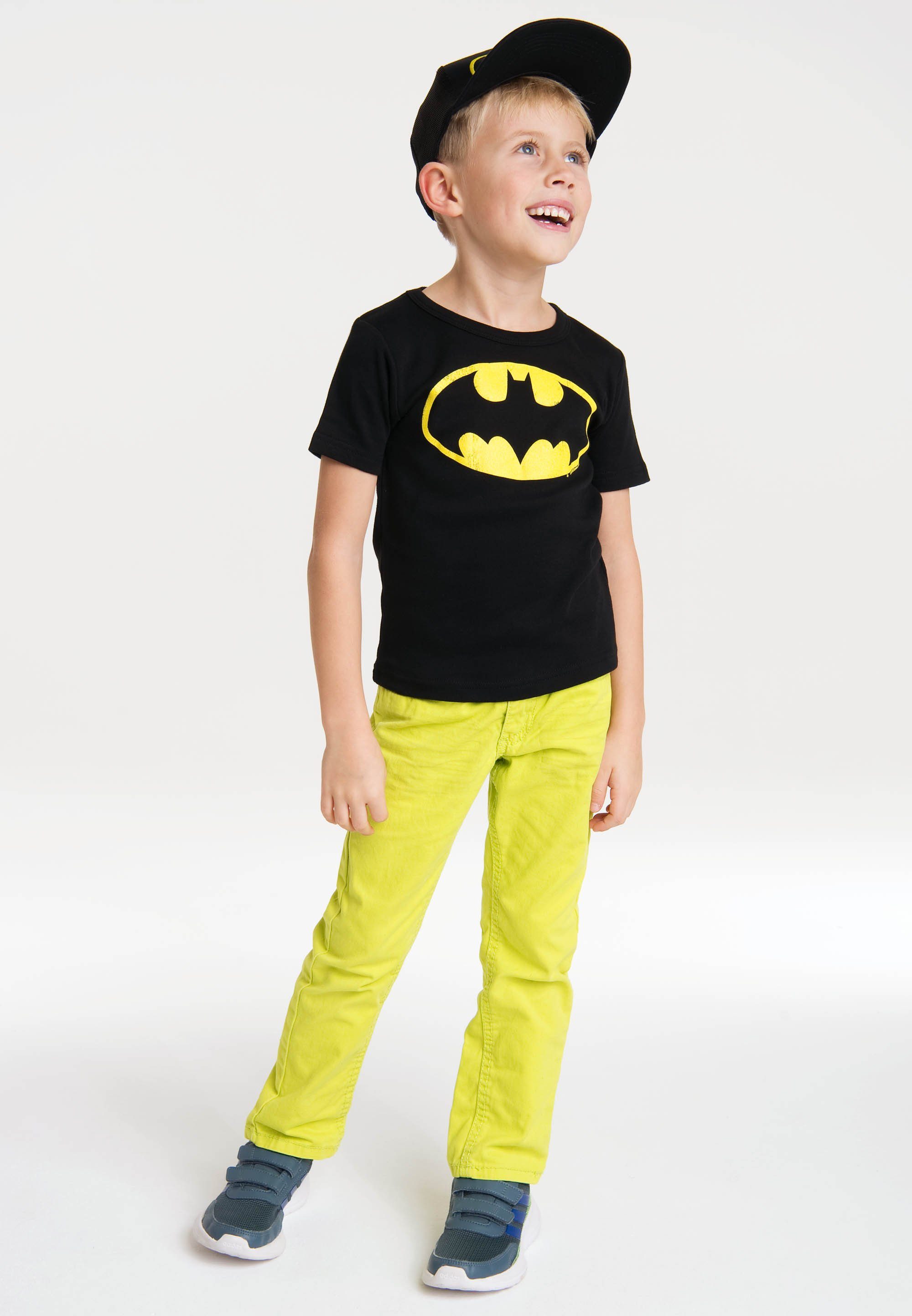 LOGOSHIRT T-Shirt mit Logo-Druck Batman Superhelden