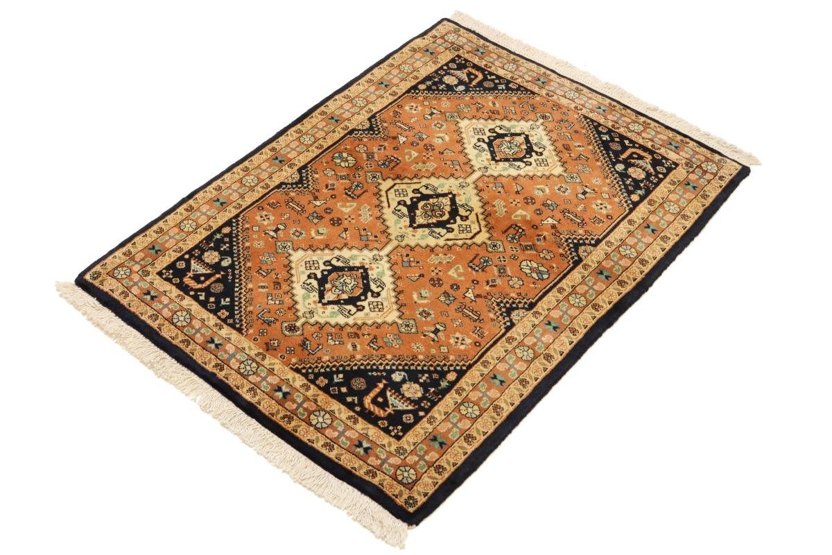 mm Orientteppich rechteckig, Orientteppich Trading, / 96x136 10 Nain Höhe: Shiraz Perserteppich, Handgeknüpfter