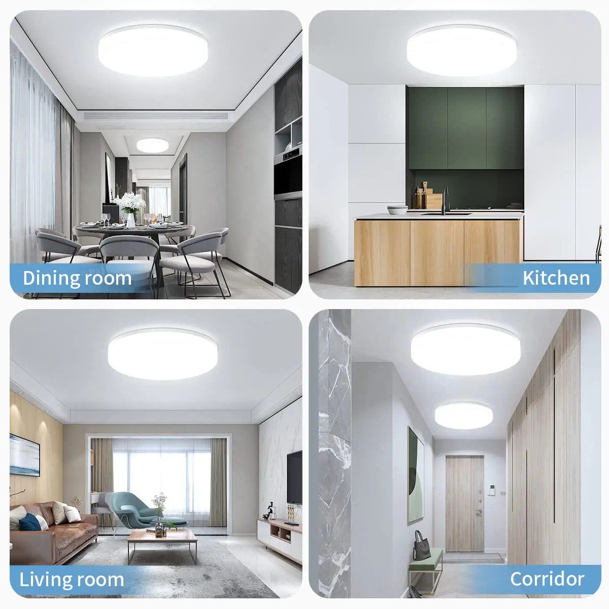 Athlix LED Deckenleuchte Deckenleuchte LED-Deckenleuchte Ultradünn günstig online kaufen