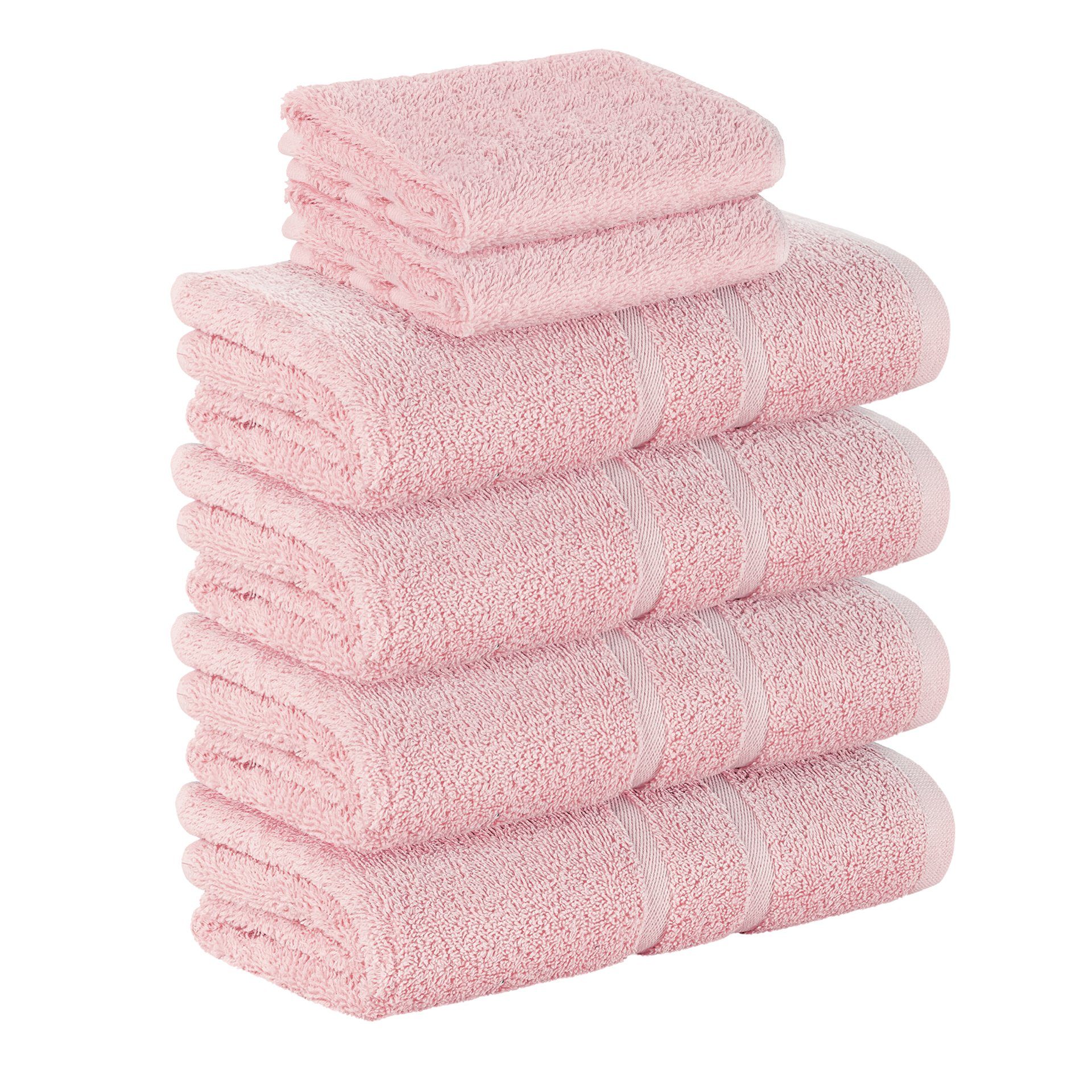 Handtuch-Set in rosa online kaufen | OTTO