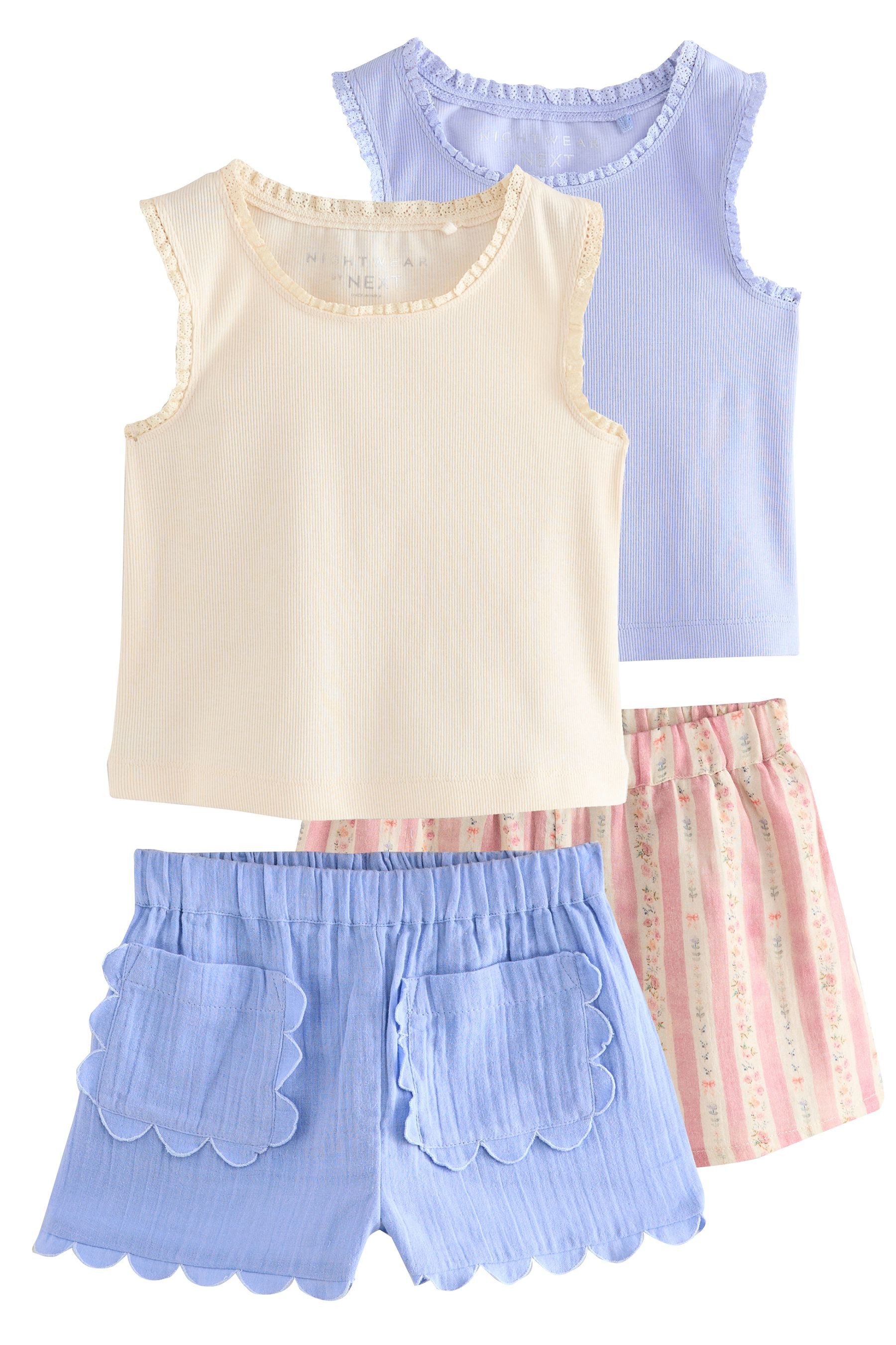 Pyjama Kurze Schlafanzüge, 2er-Pack