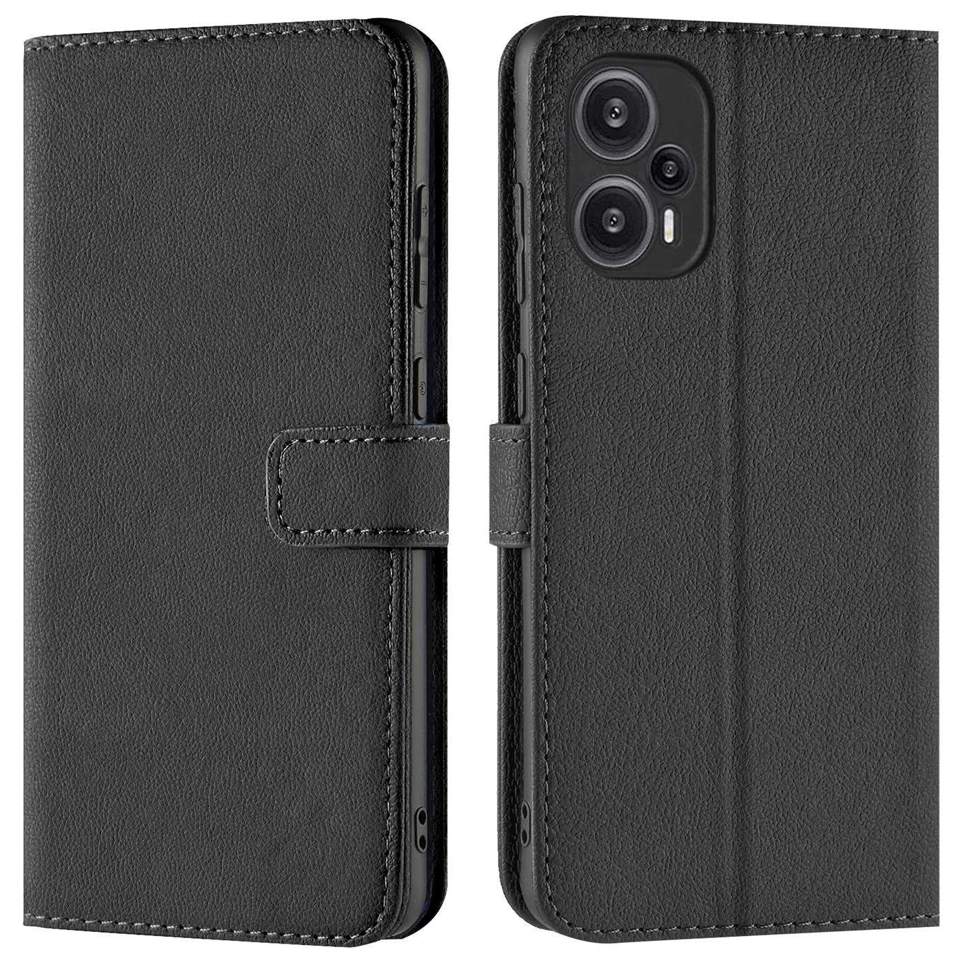 CoolGadget Handyhülle Wallet Klapp Tasche Book Case für Xiaomi POCO F5 5G 6,67 Zoll, Hülle Klapphülle Flip Cover Etui Schutzhülle