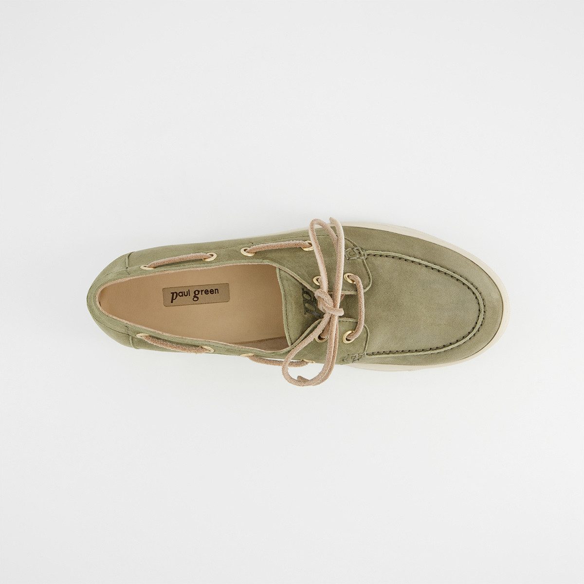 Paul Green Paul Green 1197-089, Slipper & Mokassin, Grün, Damen Slipper