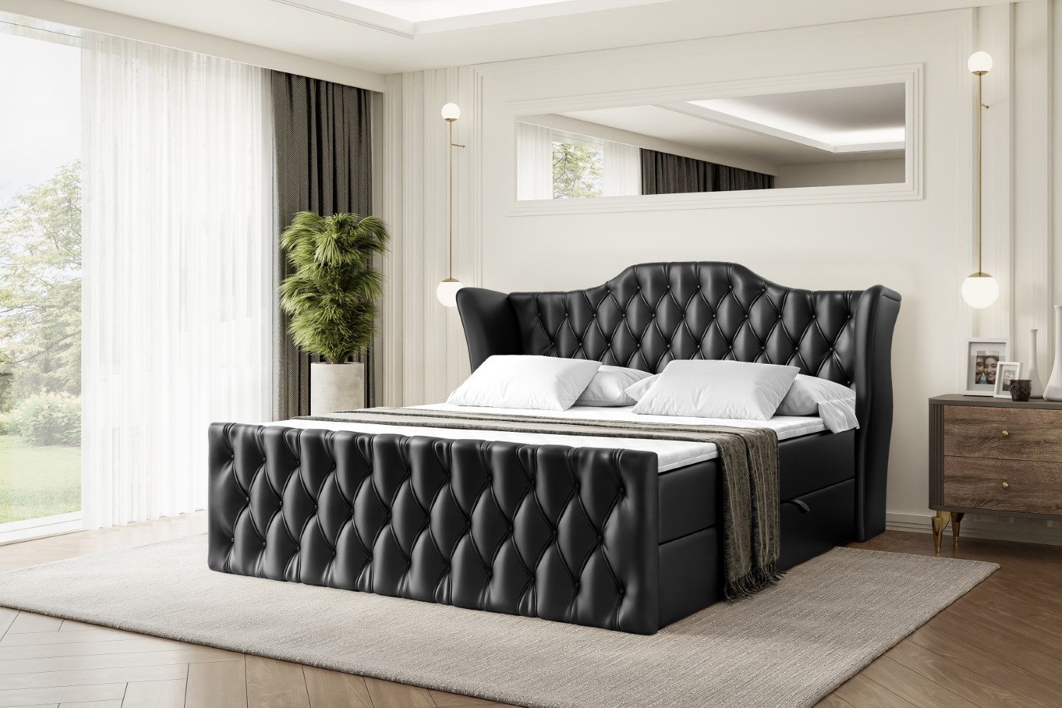 ALTDECOR Boxbett VILA-Z (Multipocket-Matratze H4, H3 günstig online kaufen