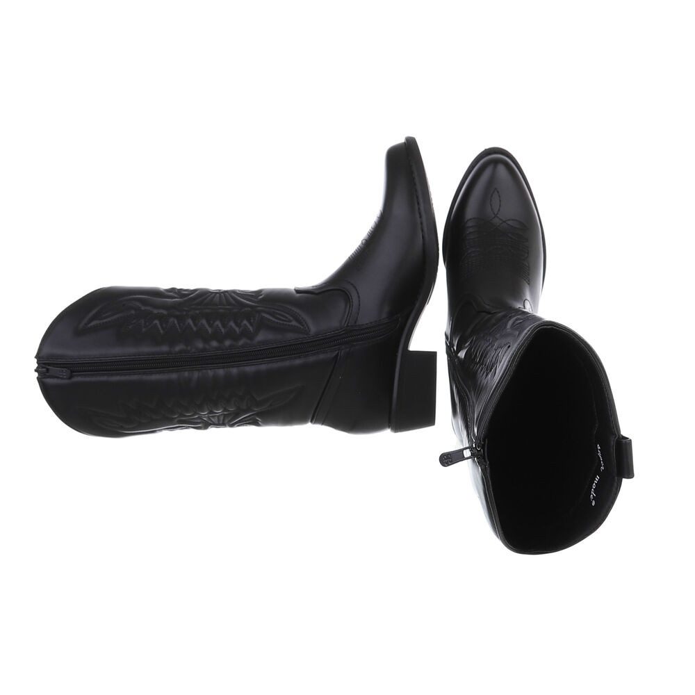 Ital-Design Damen Cowboyboots Western Westernstiefel (87475095) Blockabsatz günstig online kaufen