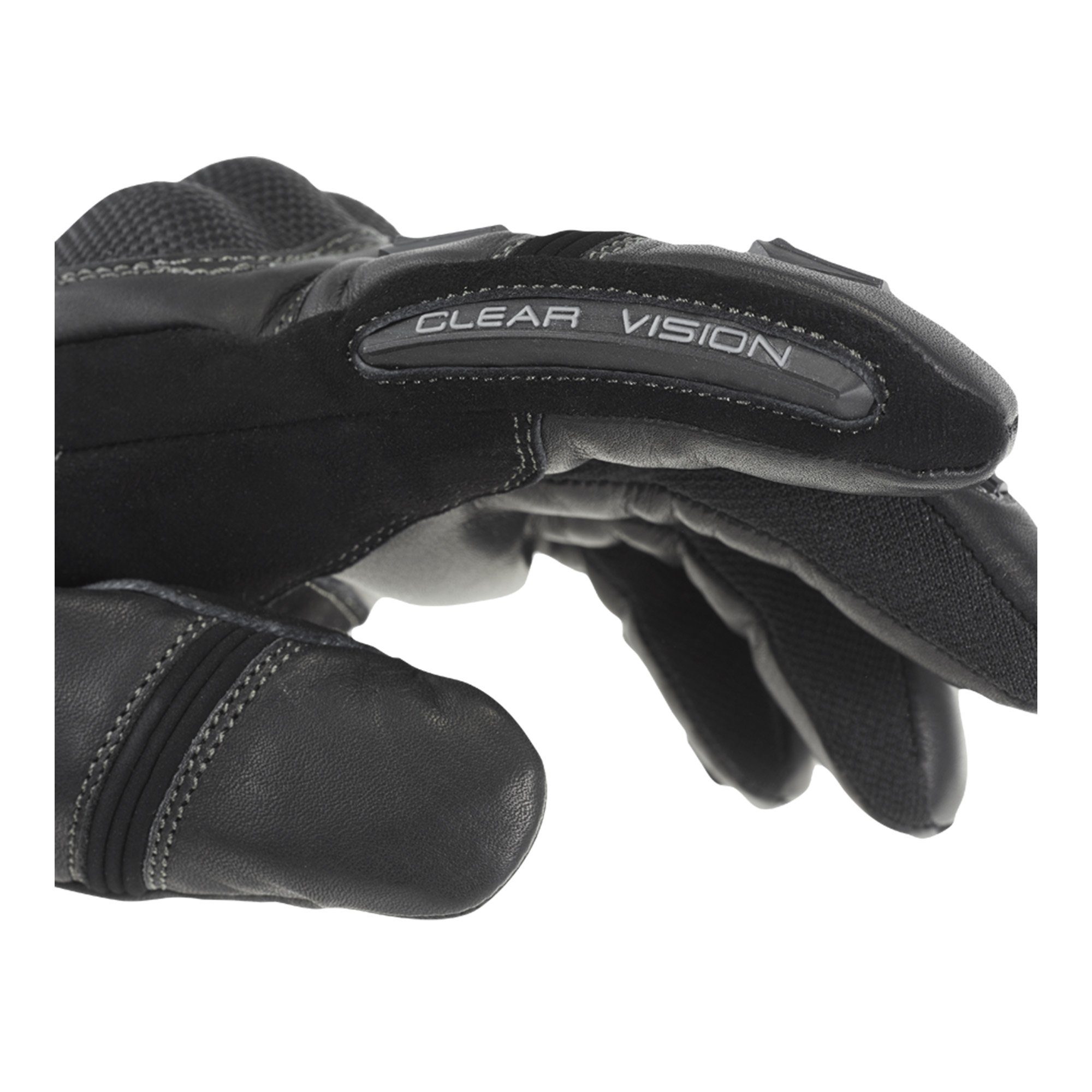 Büse Motorradhandschuhe Büse Ascari Touring atmungsaktiv Protektoren wasserdicht mit Handschuh Leder winddicht schwarz
