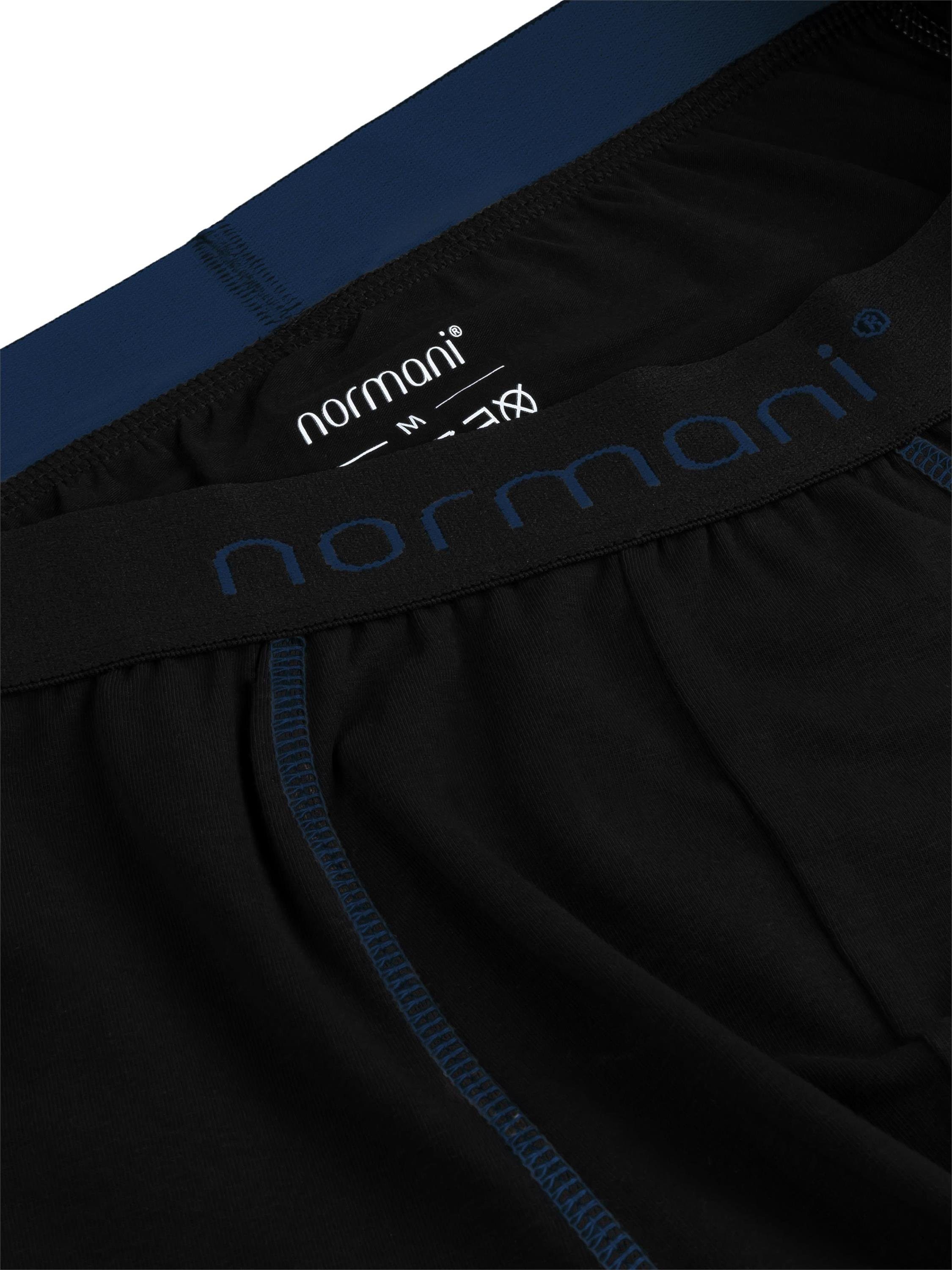 6 Boxershorts weiche normani Dunkelblau aus atmungsaktiver Unterhose Baumwolle Männer für Boxershorts Baumwolle aus