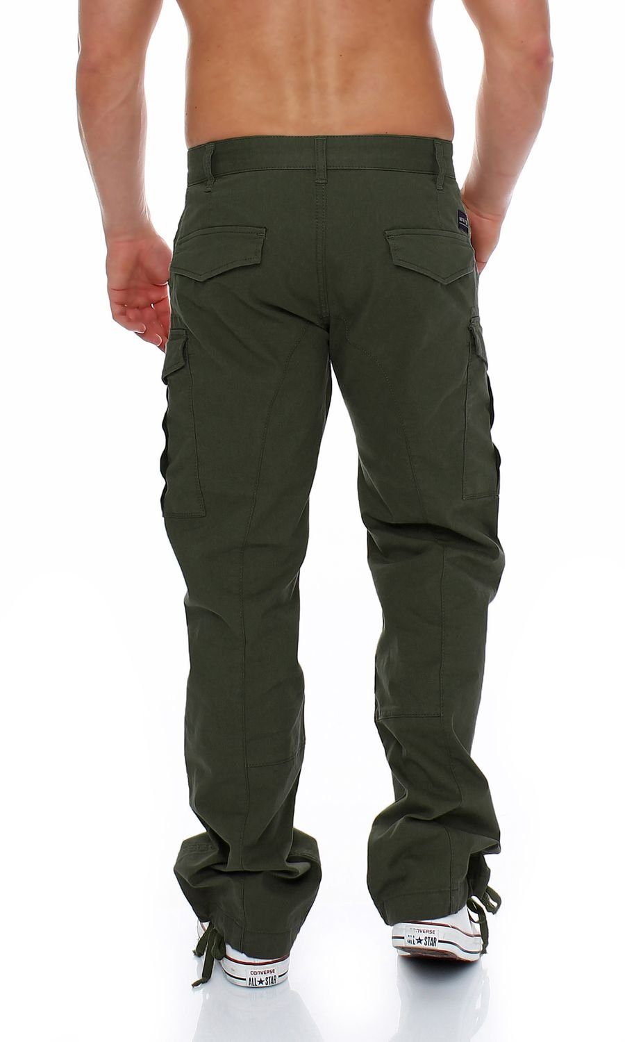 Big Seven Cargojeans Big Seven Brian Cargo Hose Comfort Fit Herren Jeans Hose