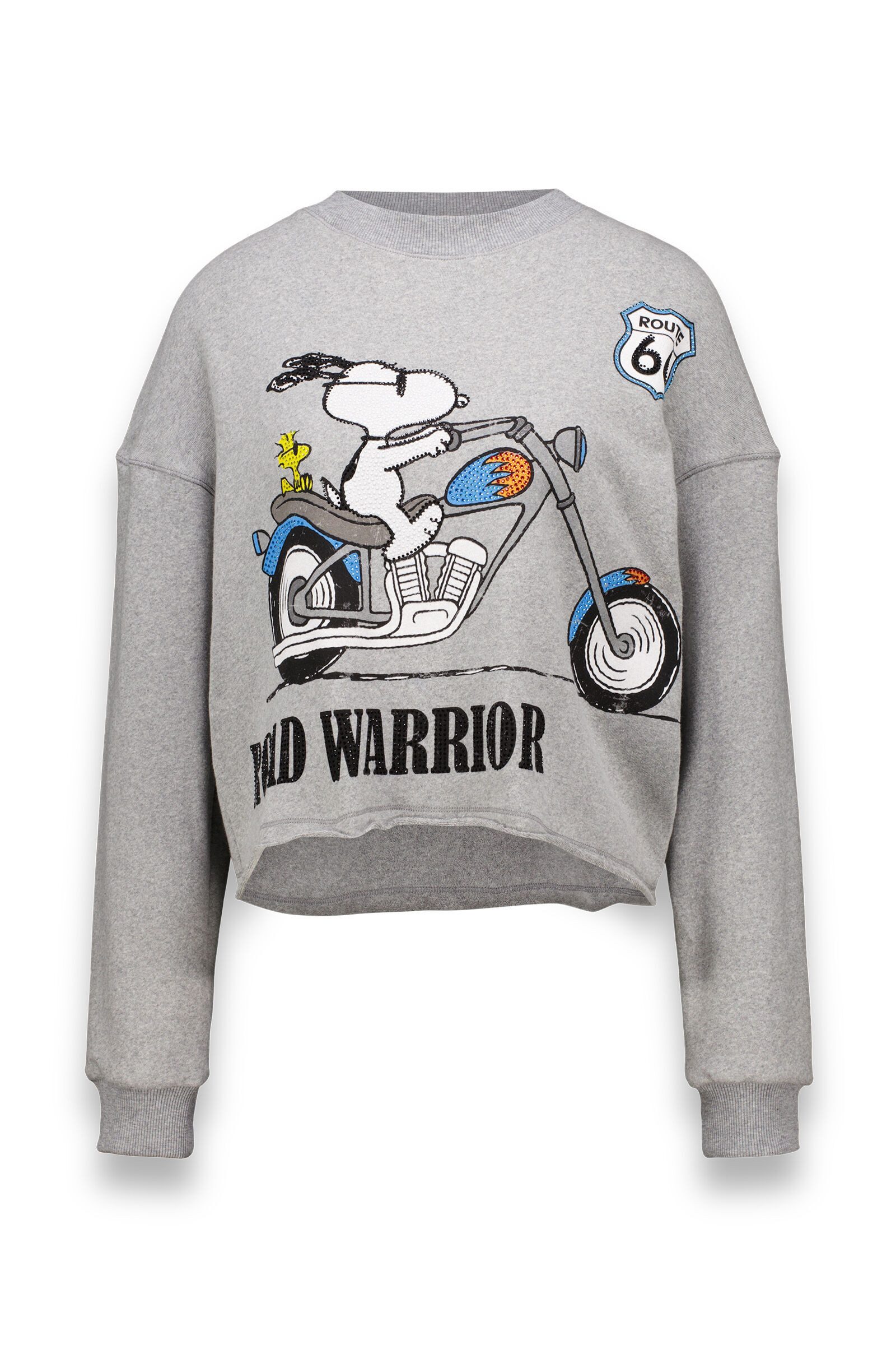Princess goes Hollywood Sweatshirt (1-tlg) mit Snoopy-Print und Strasssteinen