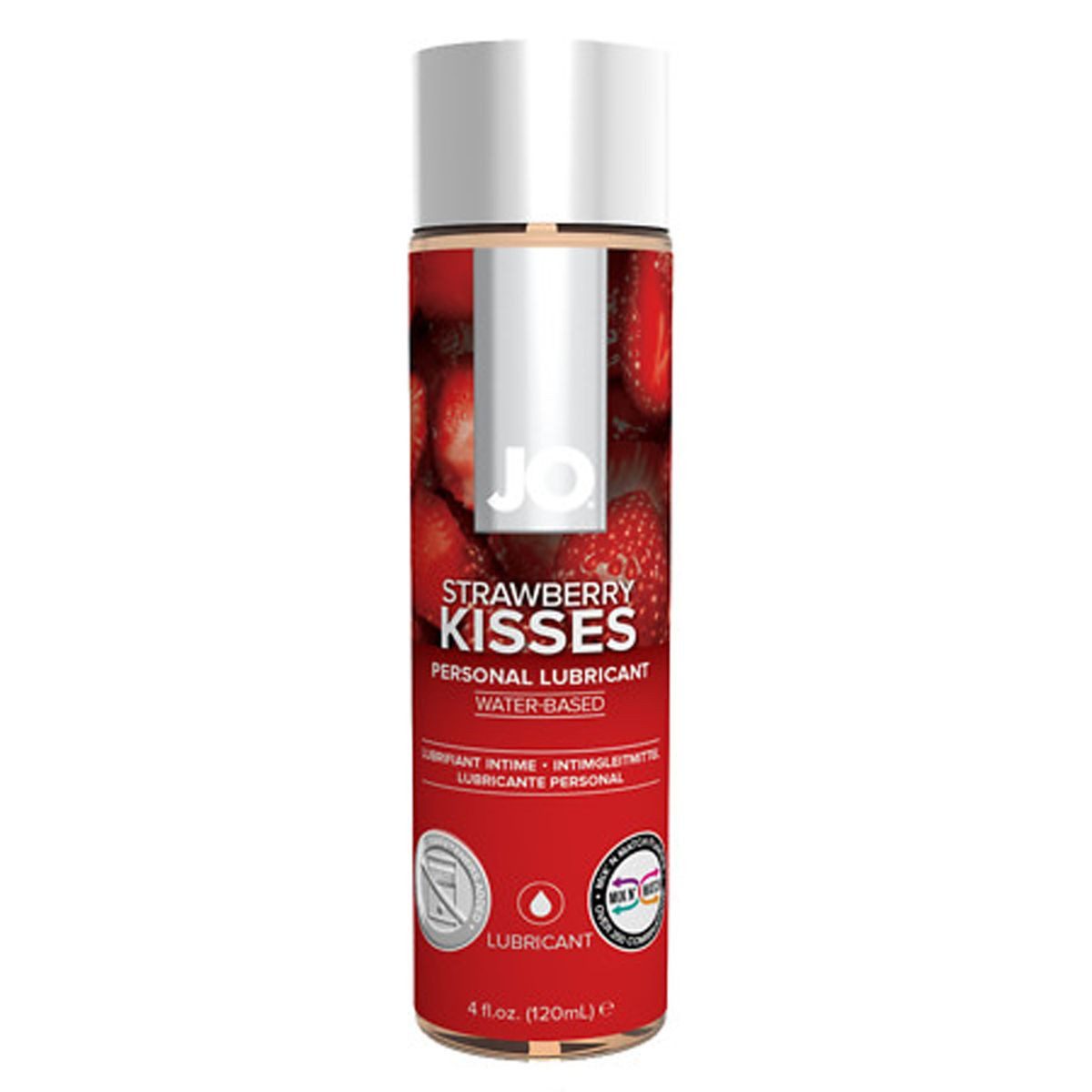 Gleitgel System JO - H2O Gleitmittel Strawberry Kiss - 120 ml