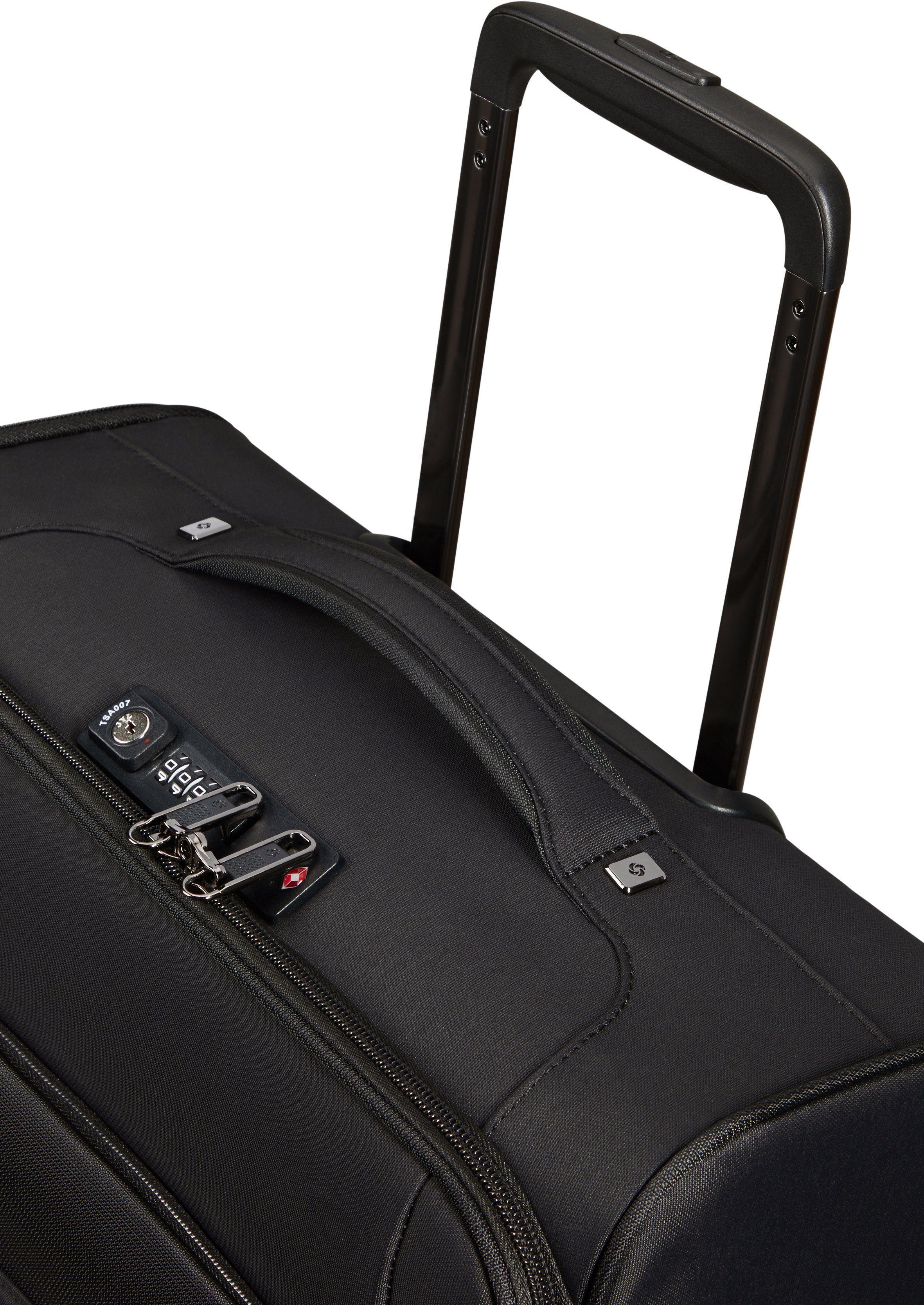 Samsonite Weichgepäck-Trolley Black 55 cm, Rollen 4 Airea