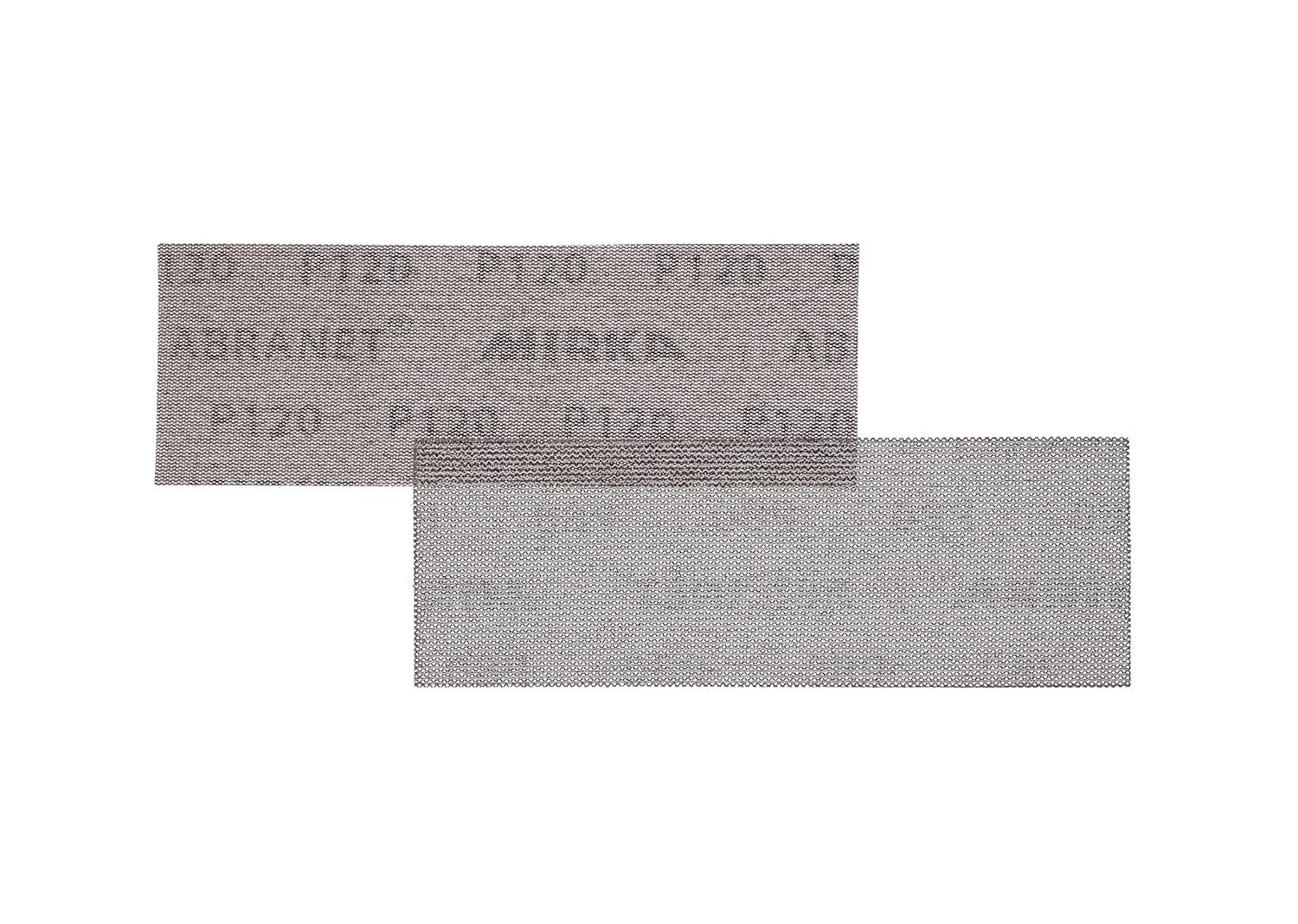 Mirka Schleifpapier Abranet Schleifstreifen, (50 St), 80x230mm, Schleifen von Holz, Spachtel, Lack, Kunststoff