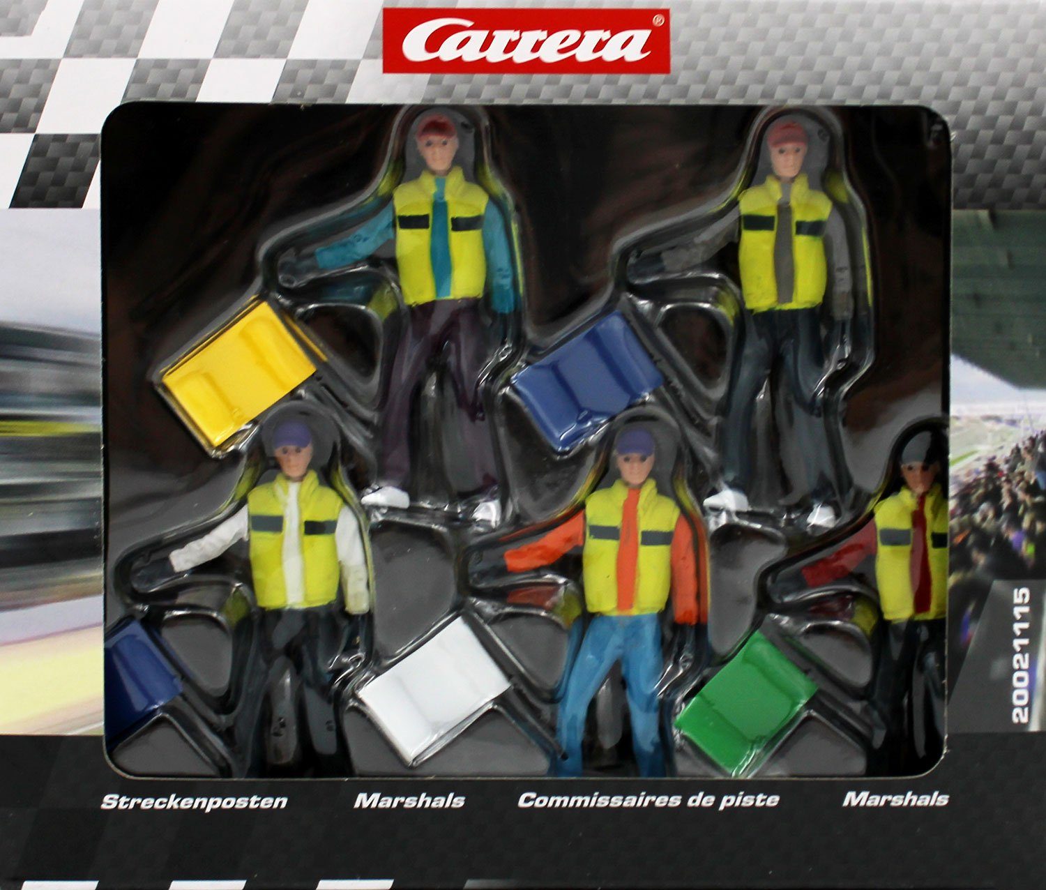 Carrera® Autorennbahn Carrera 20021115 - Streckenposten mit 5 Figuren