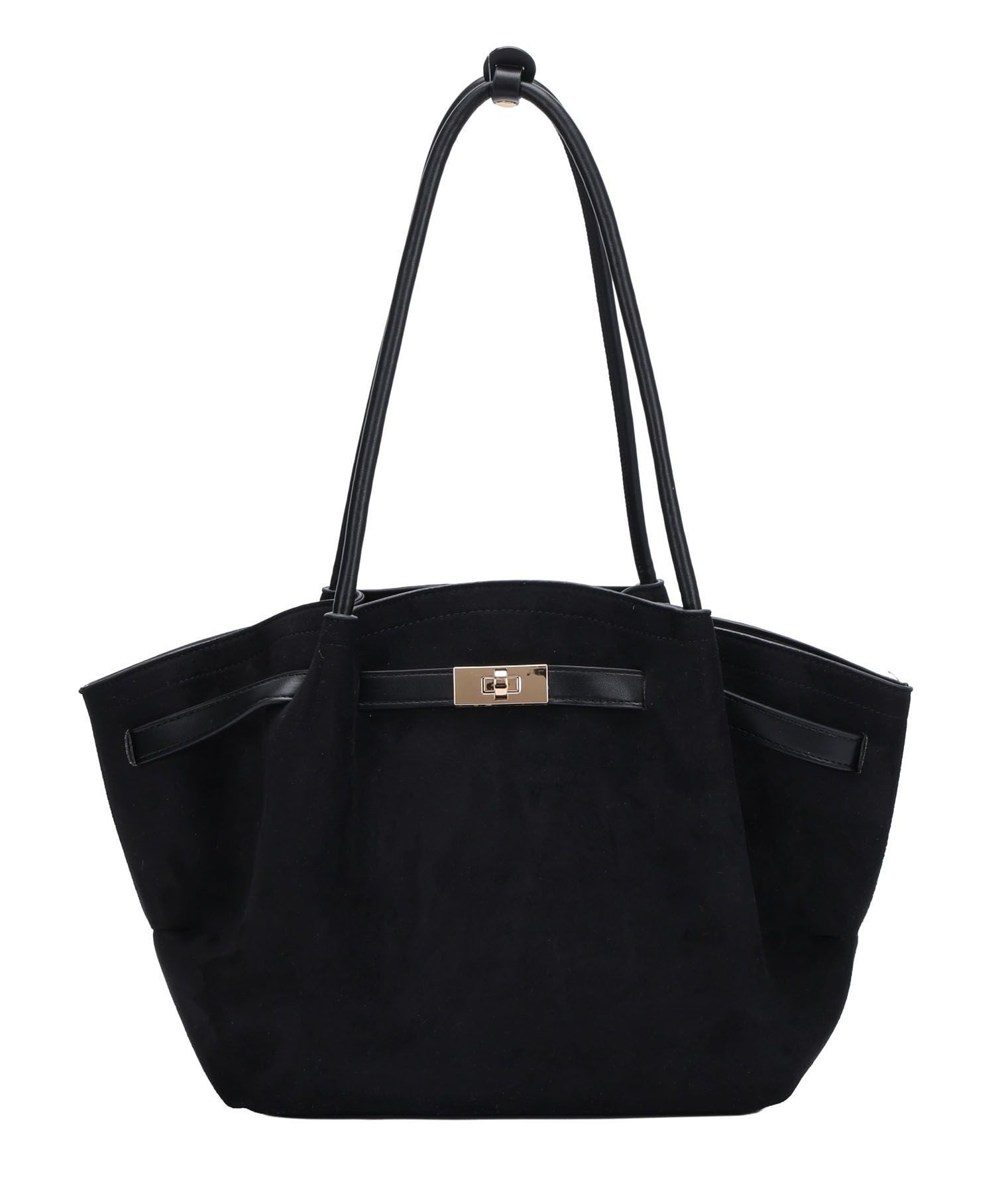 ITALYSHOP24 Schultertasche Damen Tasche Tote Bag Samt Shopper Handtasche Wildleder Optik Business, Umhängetasche Damentasche Henkelasche Workbag Velours-Look Freizeit