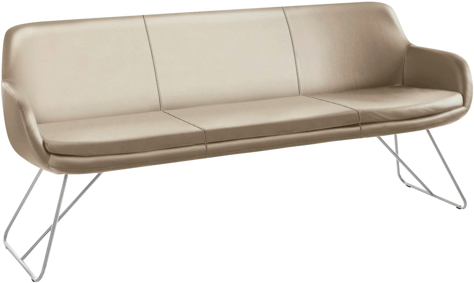 Musterring Essbank Tavia, Schlittengestell in drei Ausführungen, Breite 180, 200 oder 220 cm